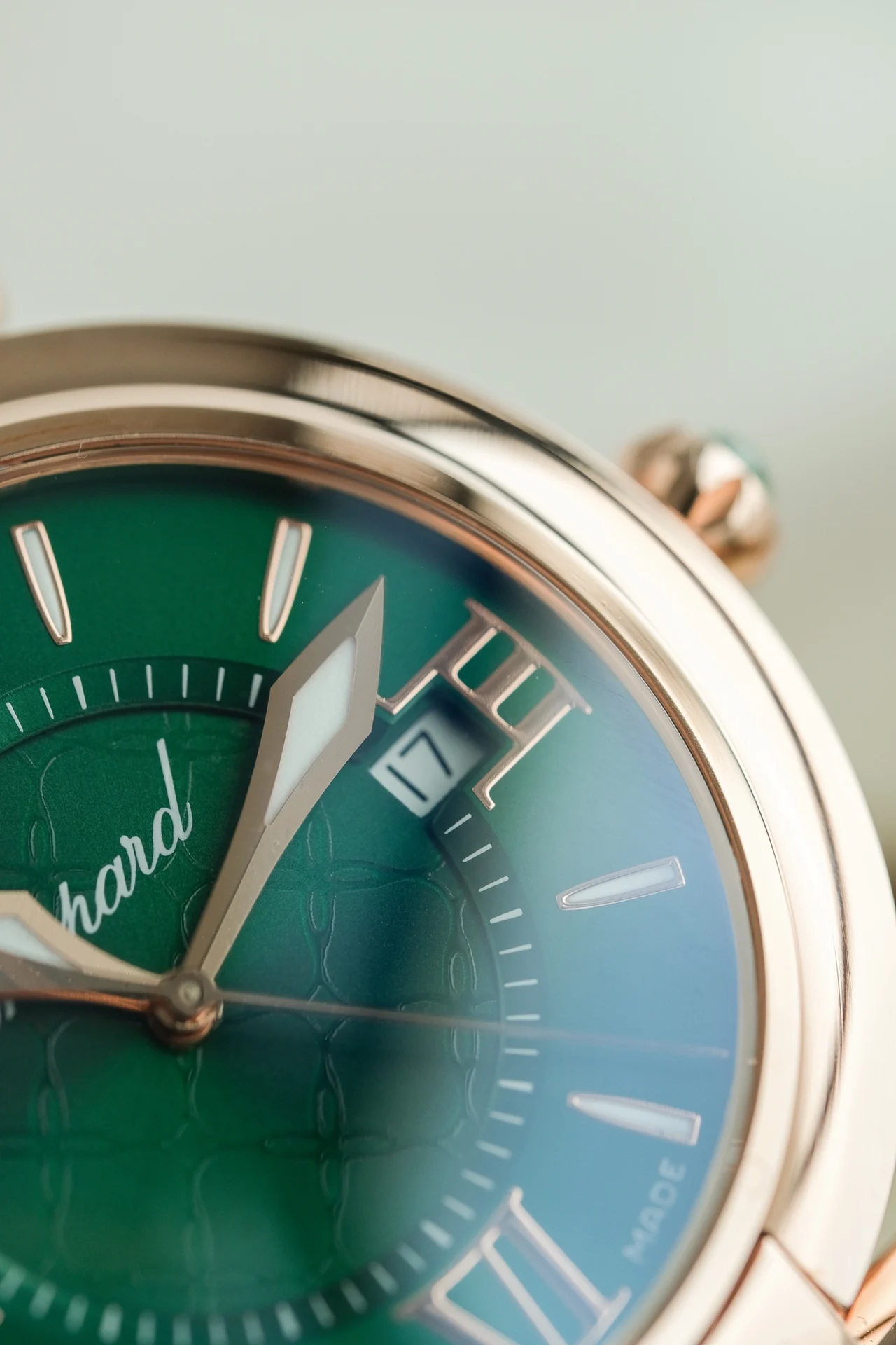 36mm dial! Genuine 18K gold plating! Post-engraved lettering
