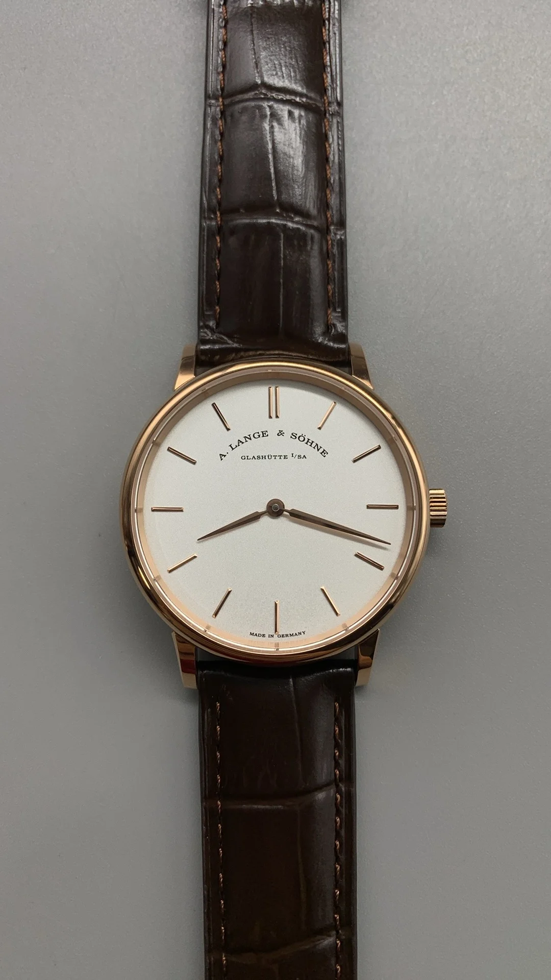 A. Lange & Söhne F8, A. Lange & Sohne, rose gold, a2892