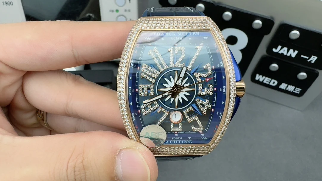 ABF Franck Muller Men's Watch — photographed off the sweep