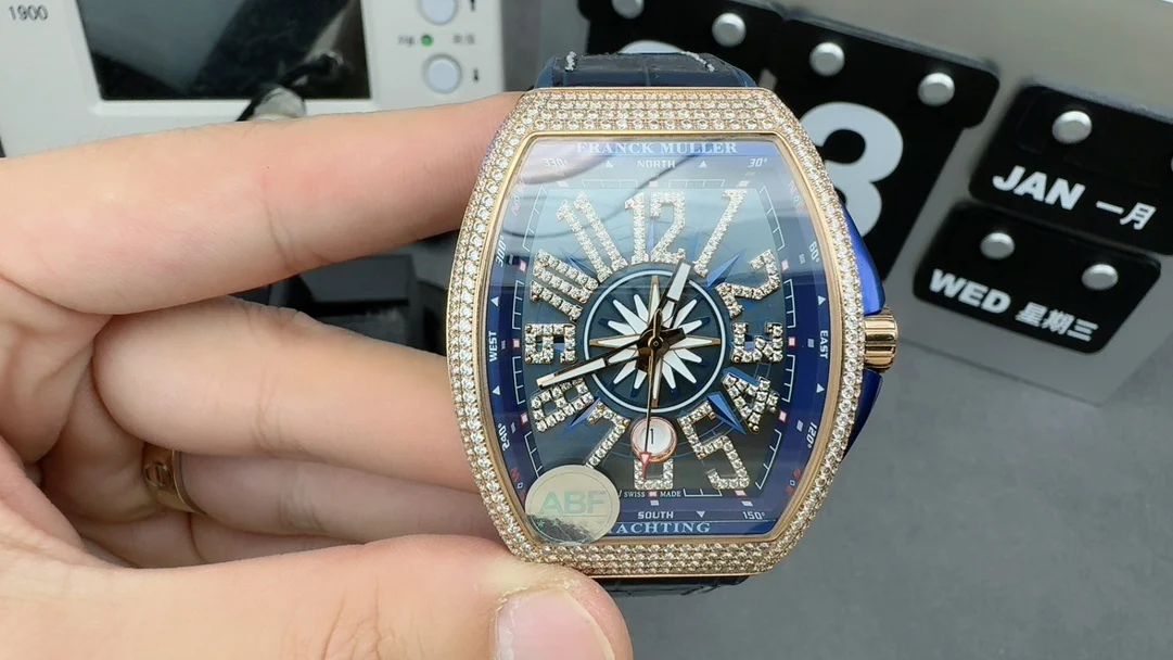 ABF Franck Muller Men's Watch — photographed off the sweep