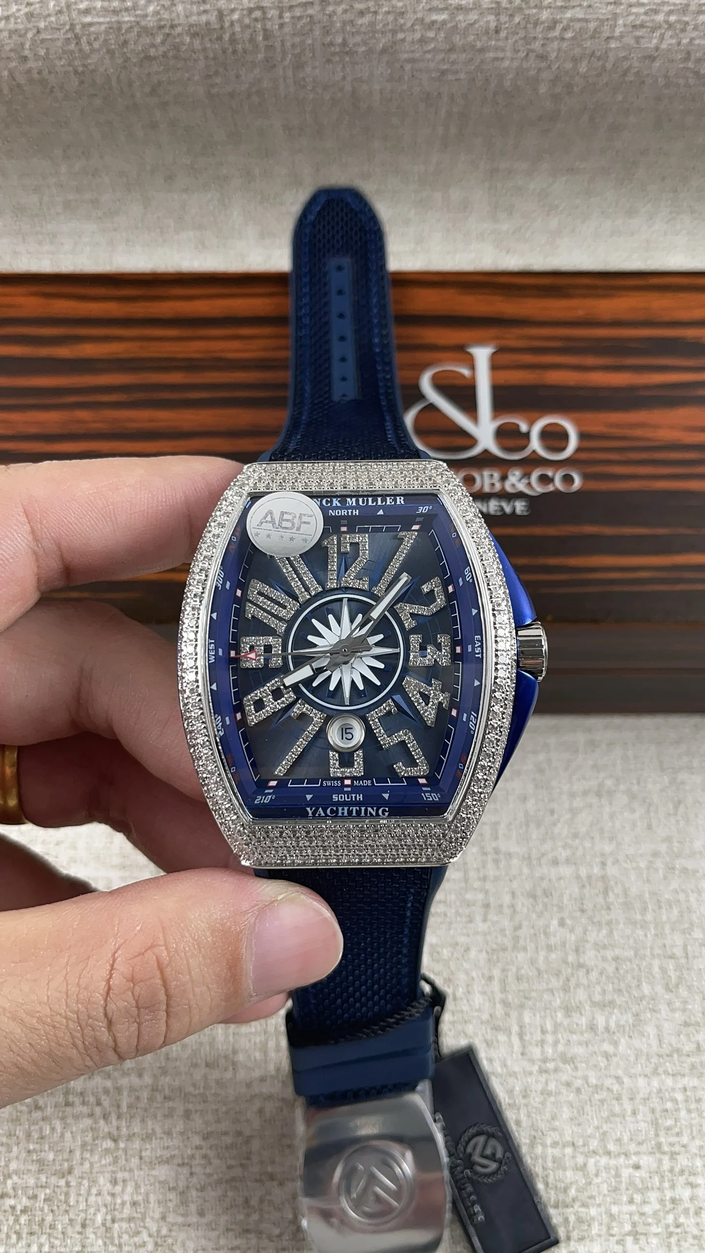 ABF! Frank Muller V45 collection! Paired with 2824 movement — photographed off the sweep