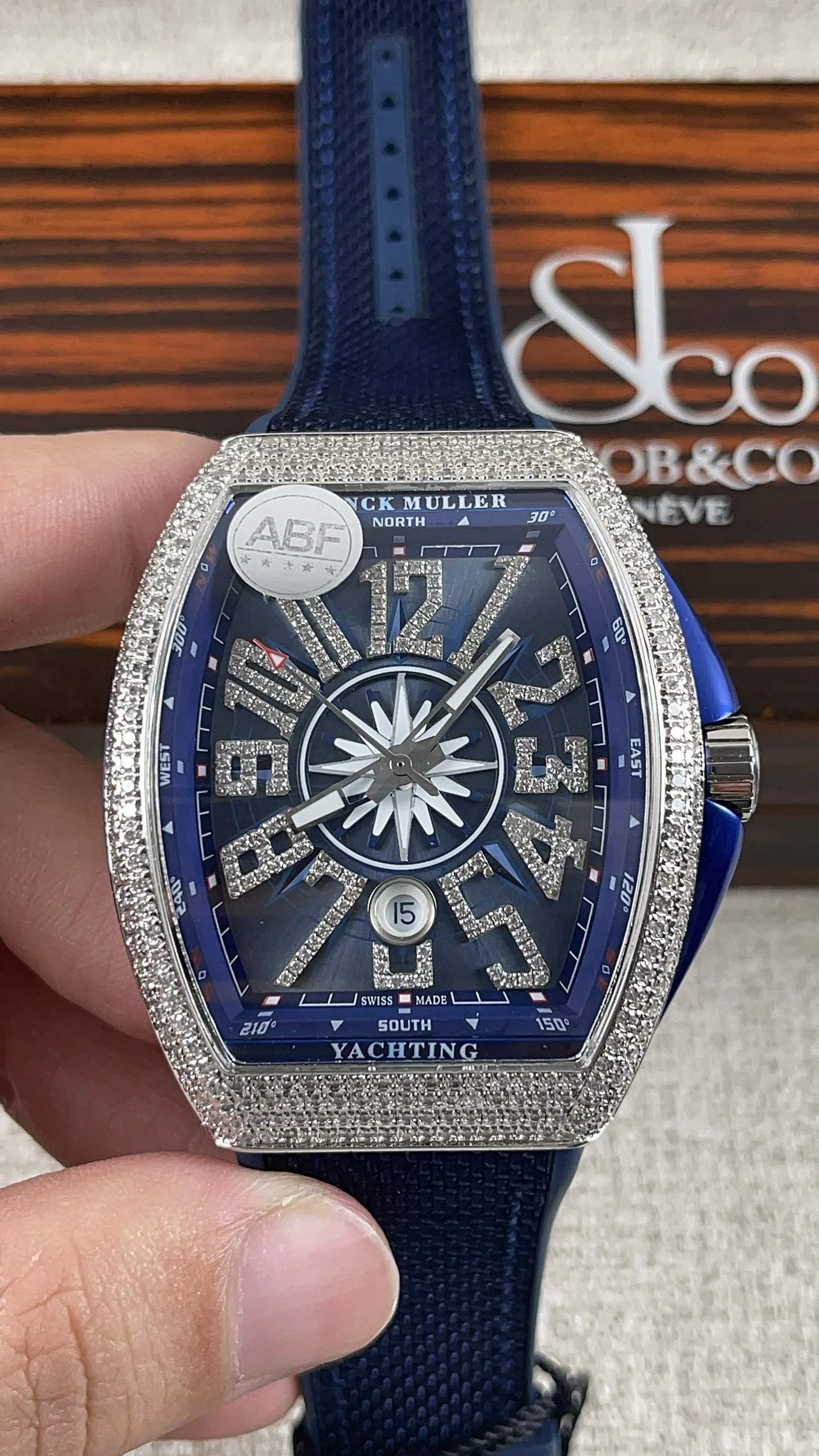 ABF! Frank Muller V45 collection! Paired with 2824 movement — photographed off the sweep