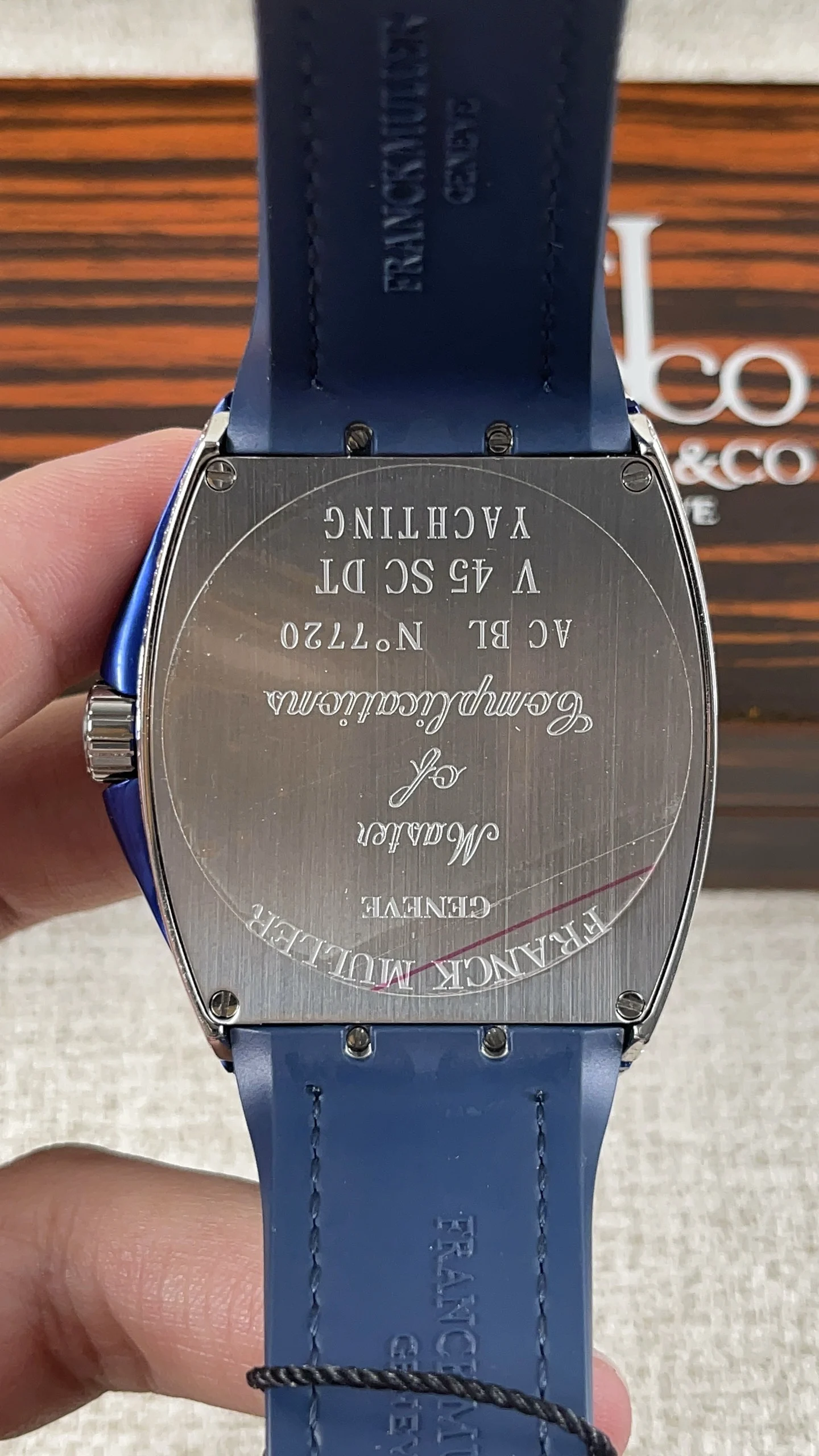 ABF! Frank Muller V45 collection! Paired with 2824 movement — photographed off the sweep