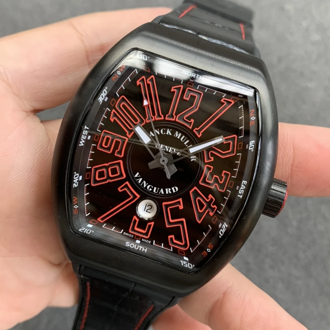 ABF's latest V45, highest quality Manchester United red Frank — photographed off the sweep