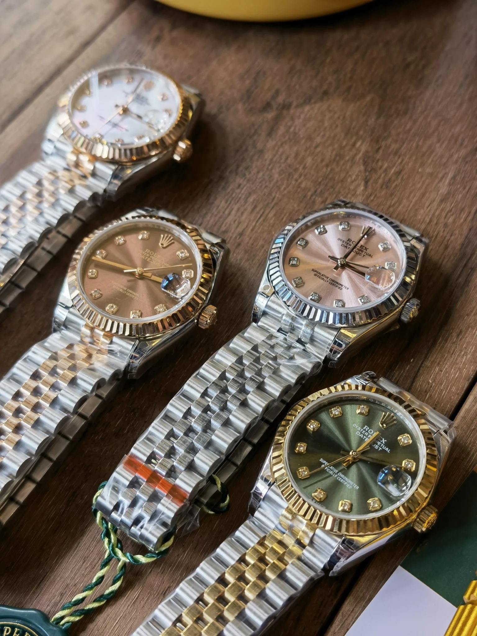 All four styles are safe bets — photographed off the sweep