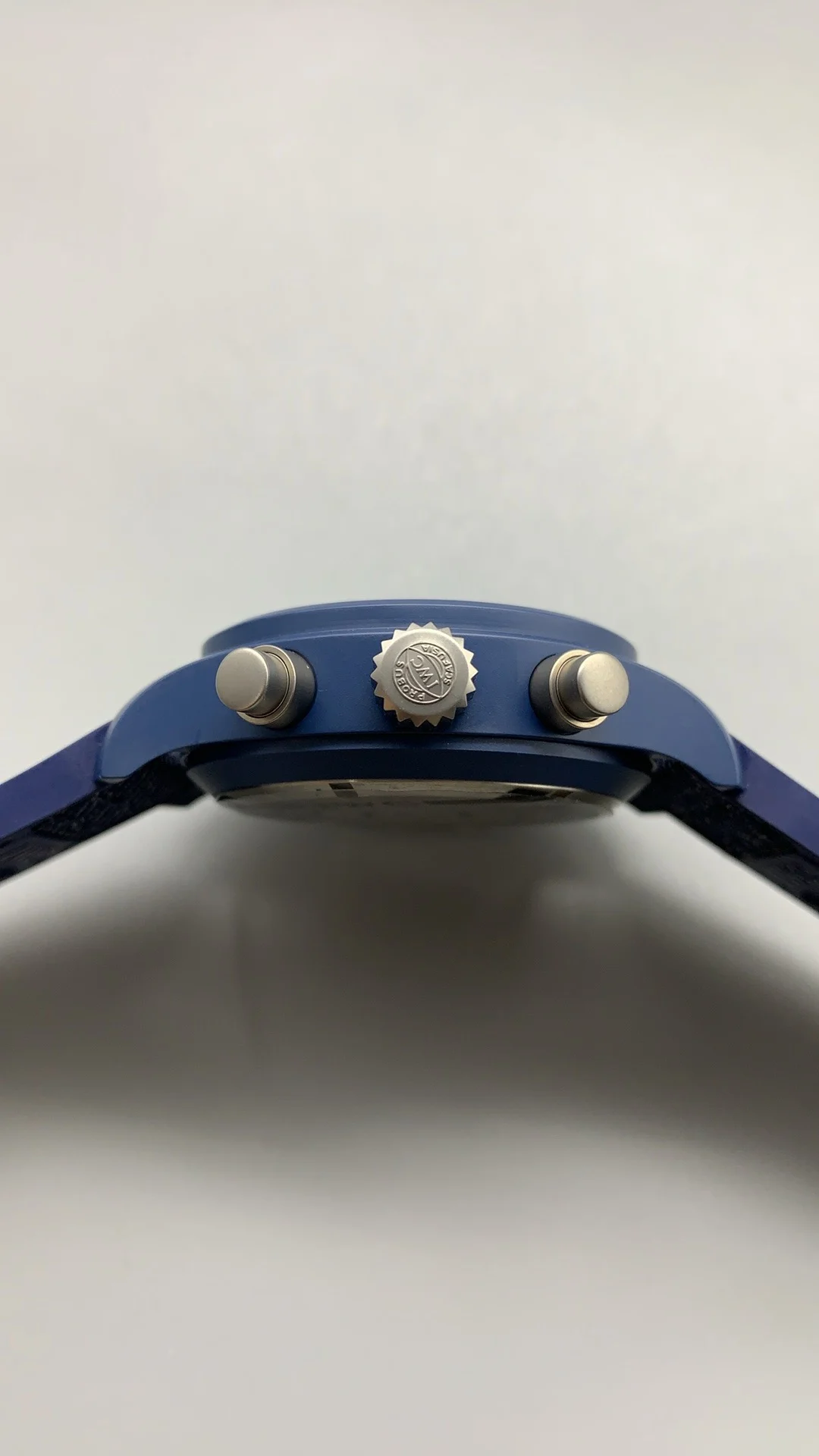 Aps, Flight Design, Blue Ceramic, New Movement — photographed off the sweep