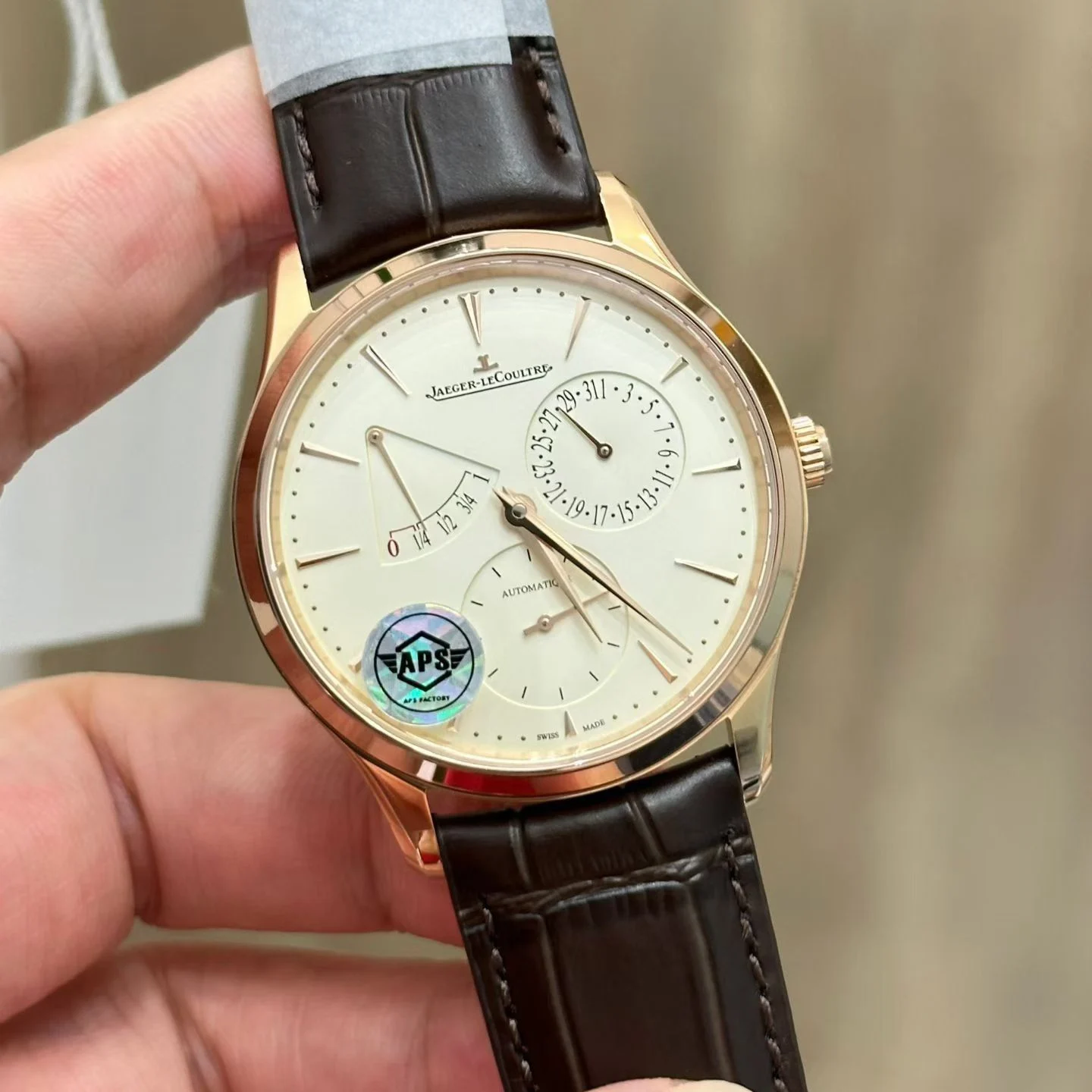 APS Master Integrated Movement Clown High-Value Dress Watch — photographed off the sweep