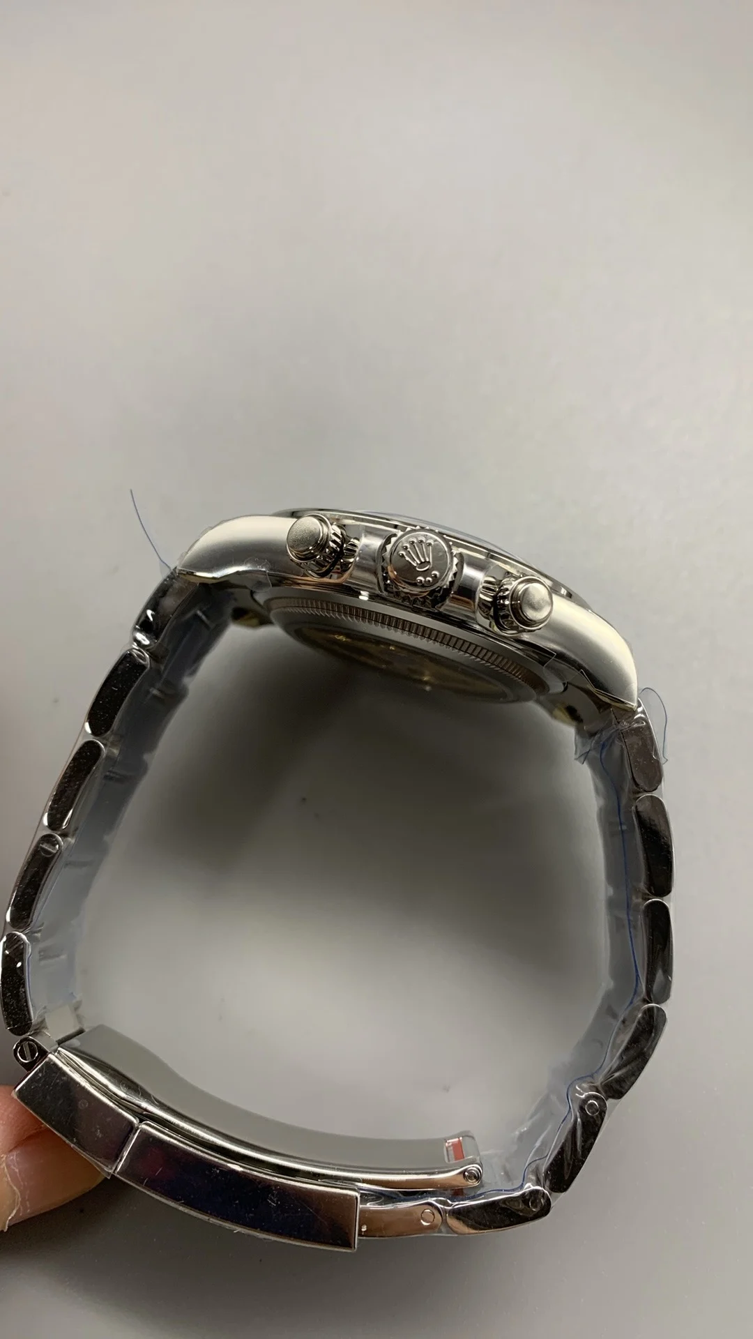 ARF, Ice Blue Di, 4801 movement — photographed off the sweep