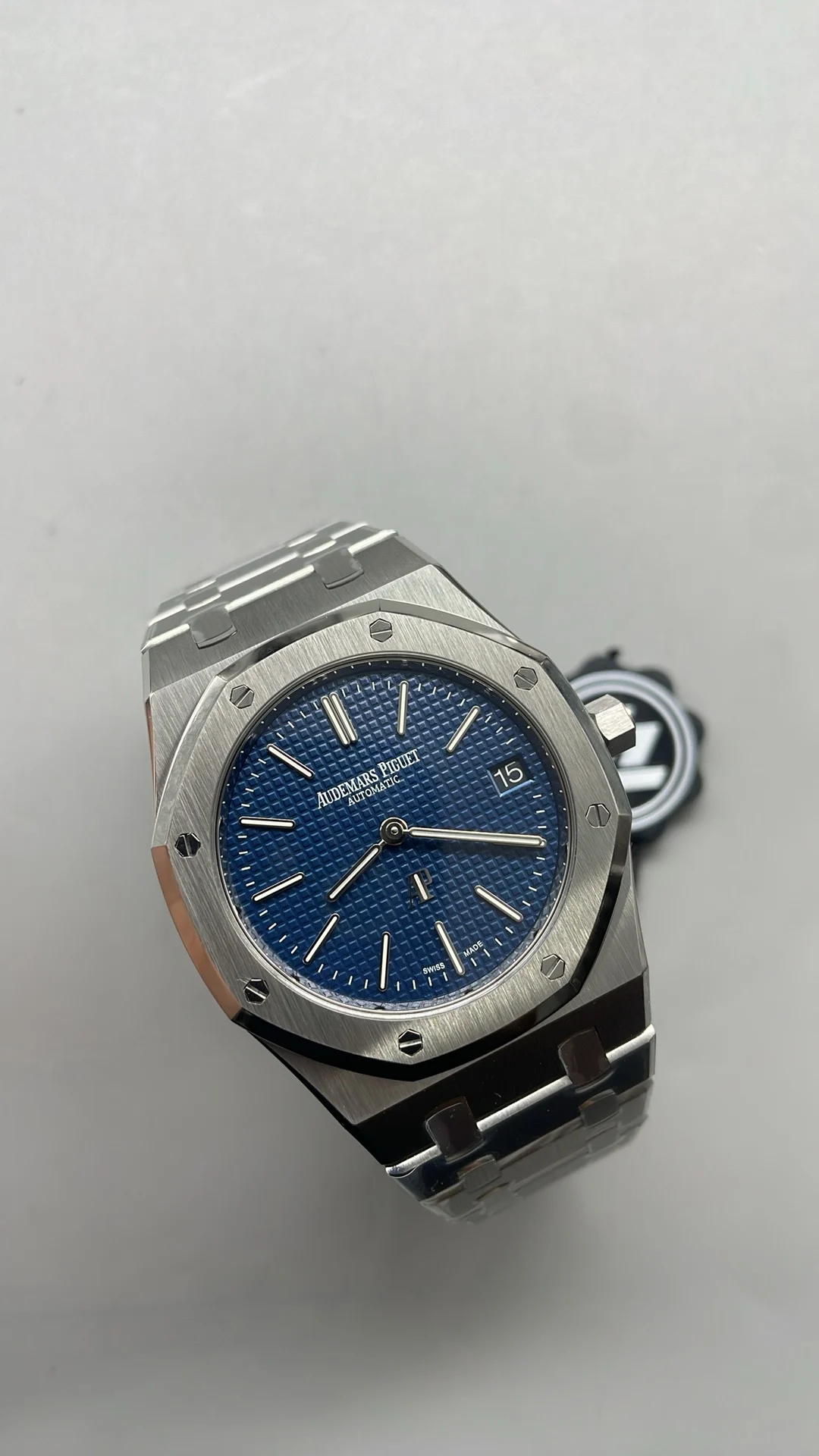 Audemars Piguet 15202 39mm — photographed off the sweep