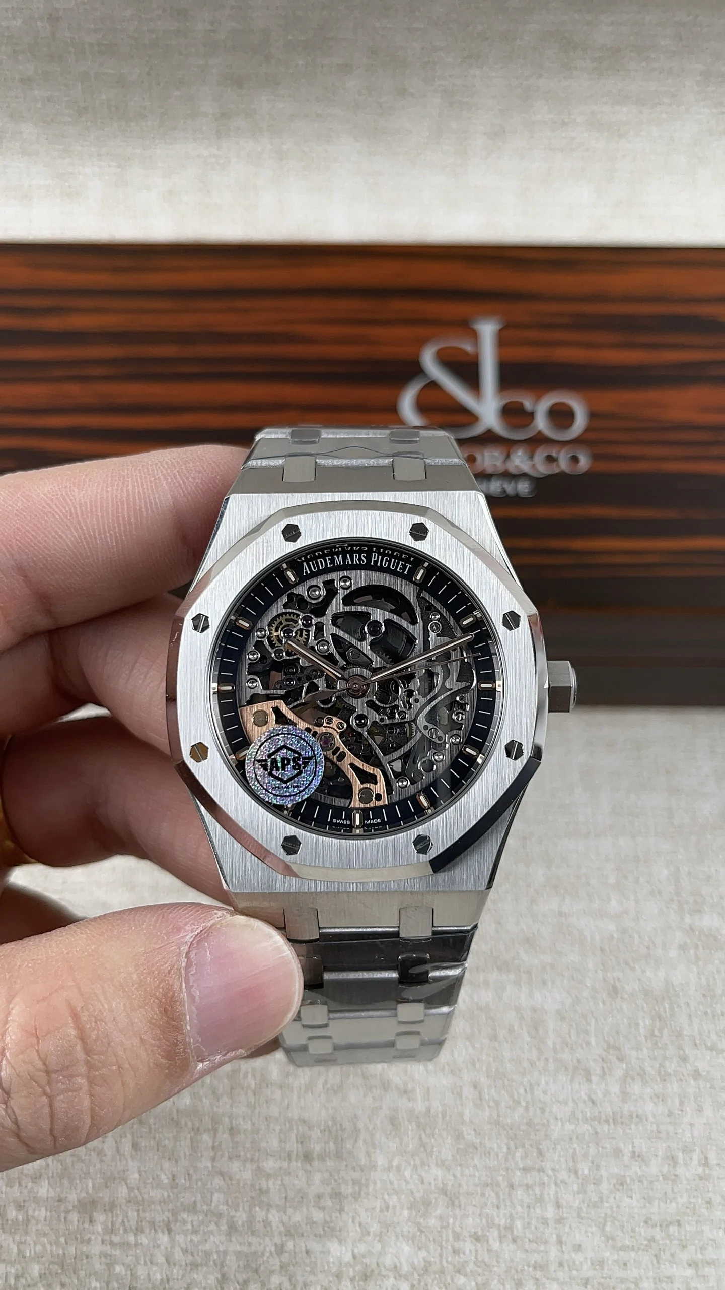 Audemars Piguet 15407 — photographed off the sweep