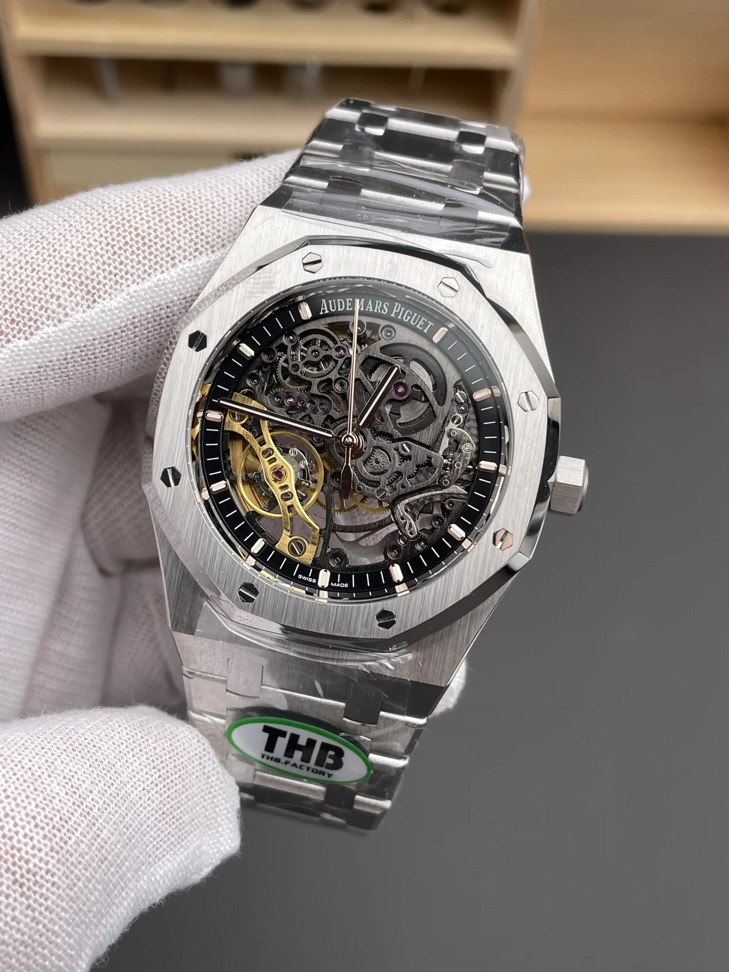 Audemars Piguet 15407 41mm — photographed off the sweep