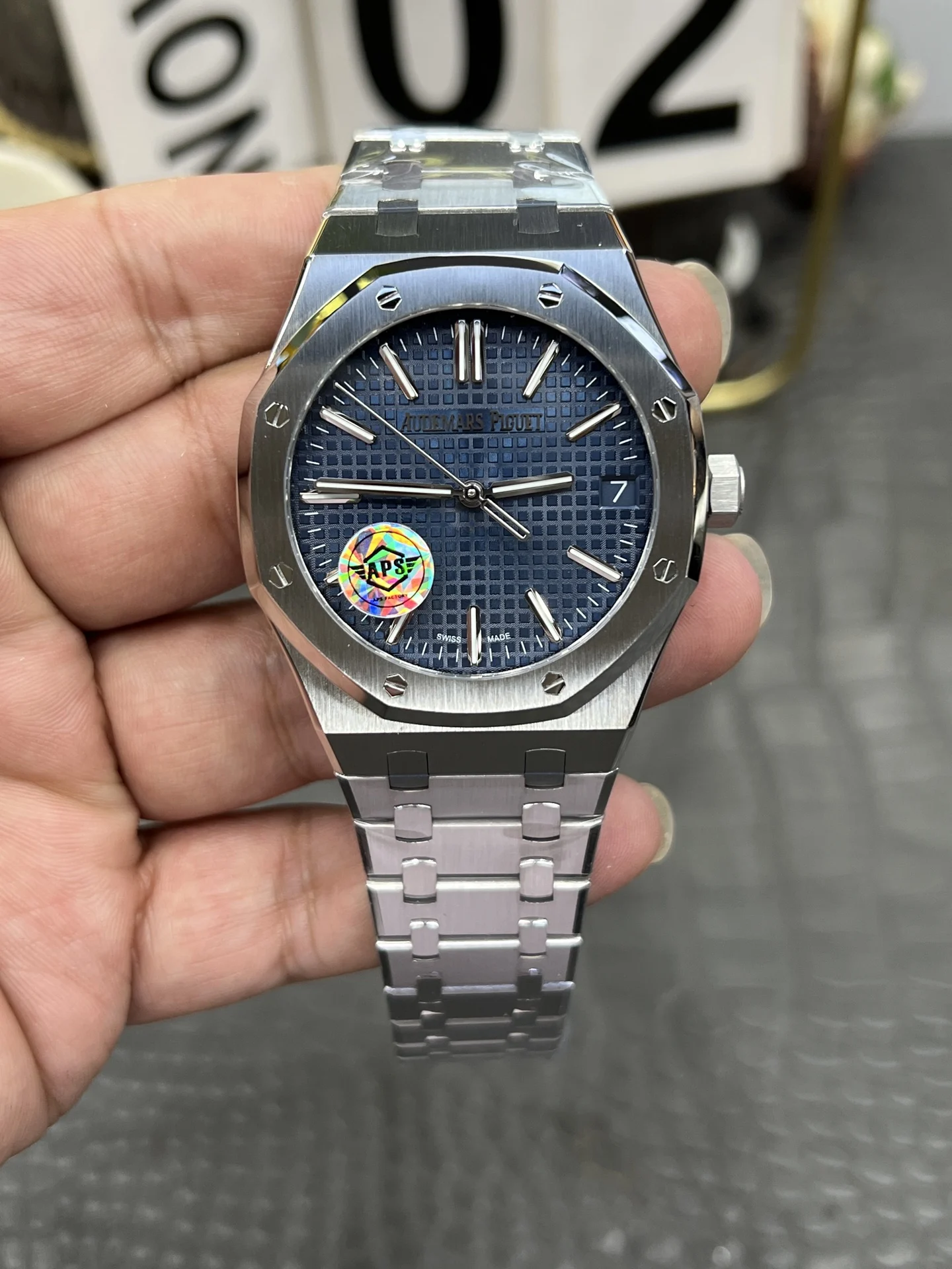 Audemars Piguet 15510 — photographed off the sweep