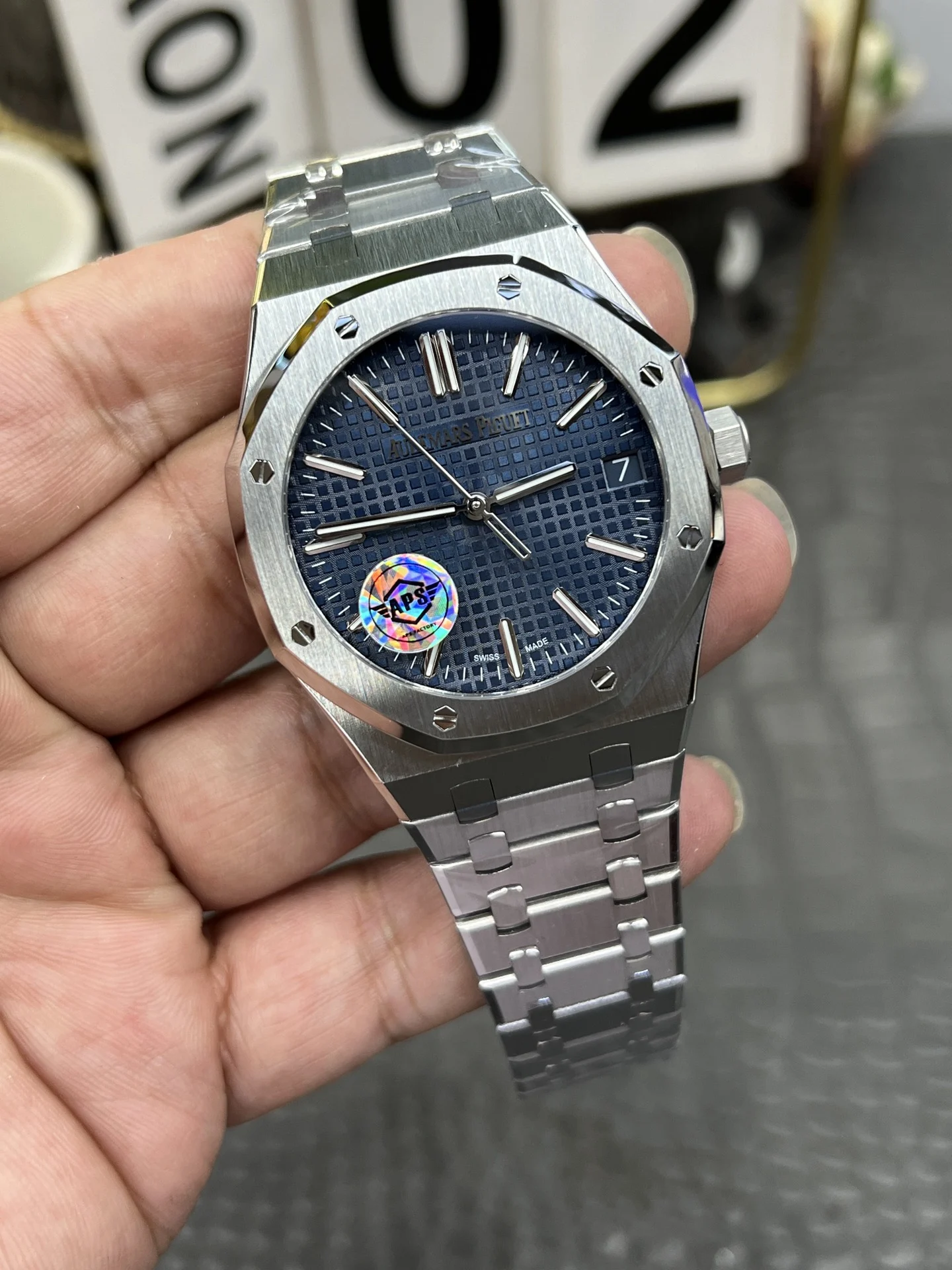 Audemars Piguet 15510 — photographed off the sweep