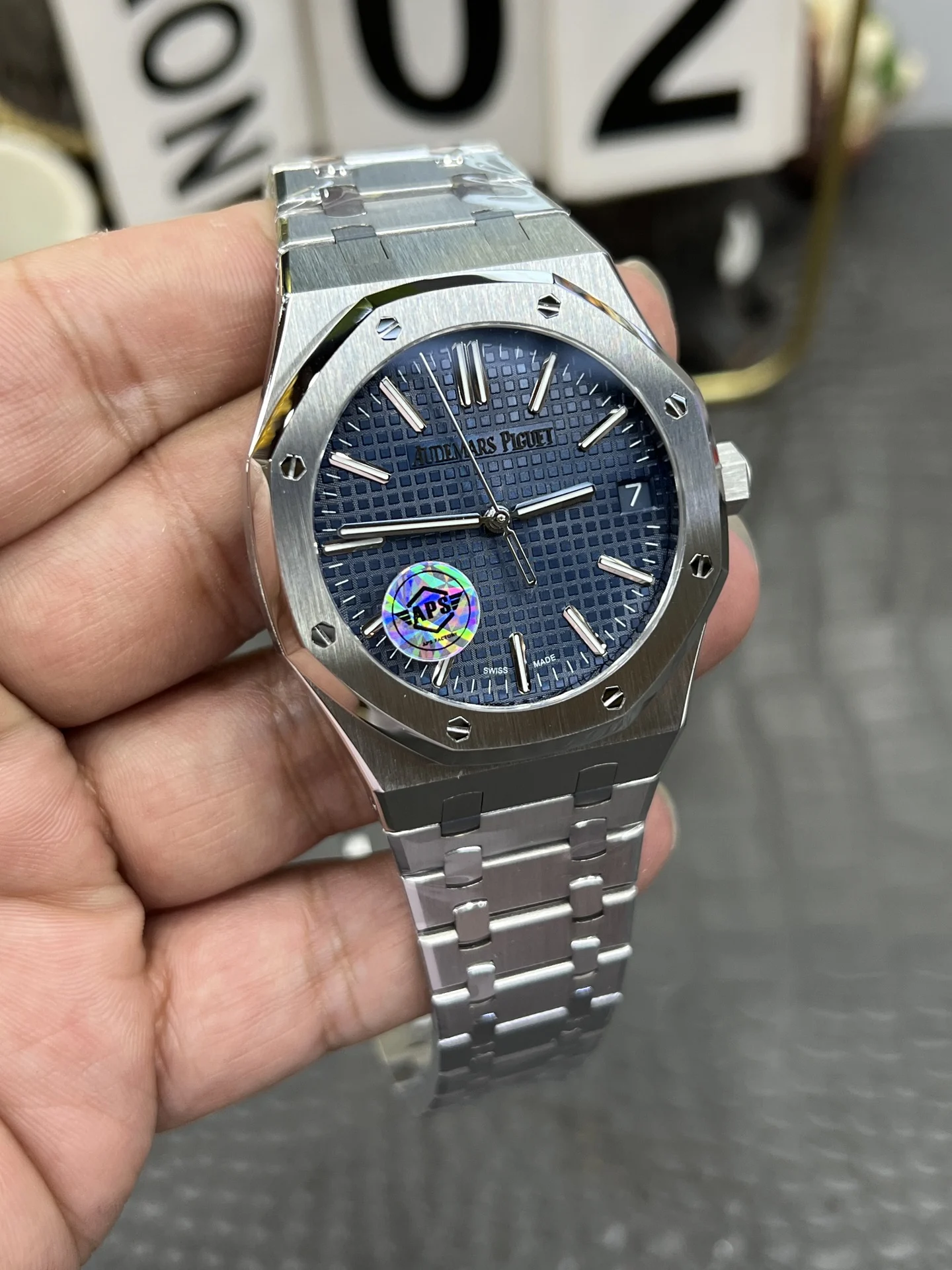 Audemars Piguet 15510 — photographed off the sweep