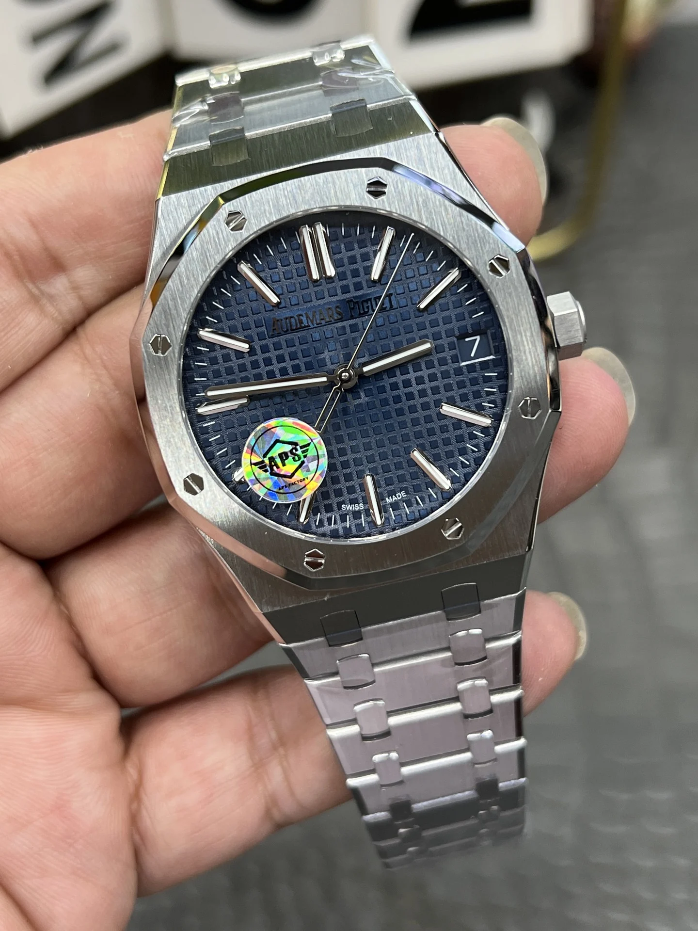 Audemars Piguet 15510 — photographed off the sweep