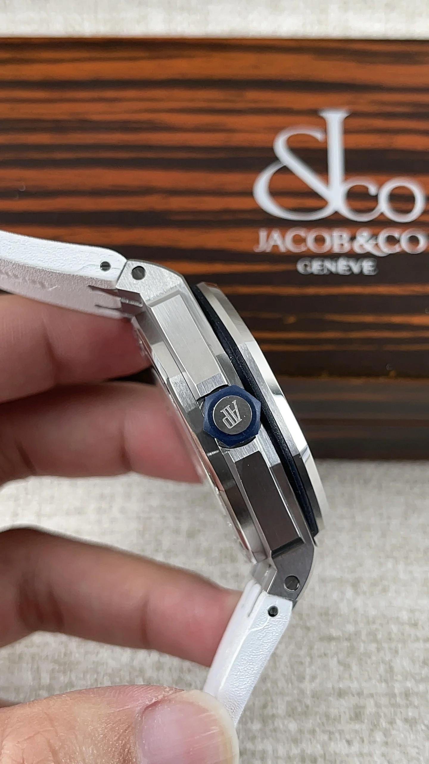 Audemars Piguet 15710 — photographed off the sweep