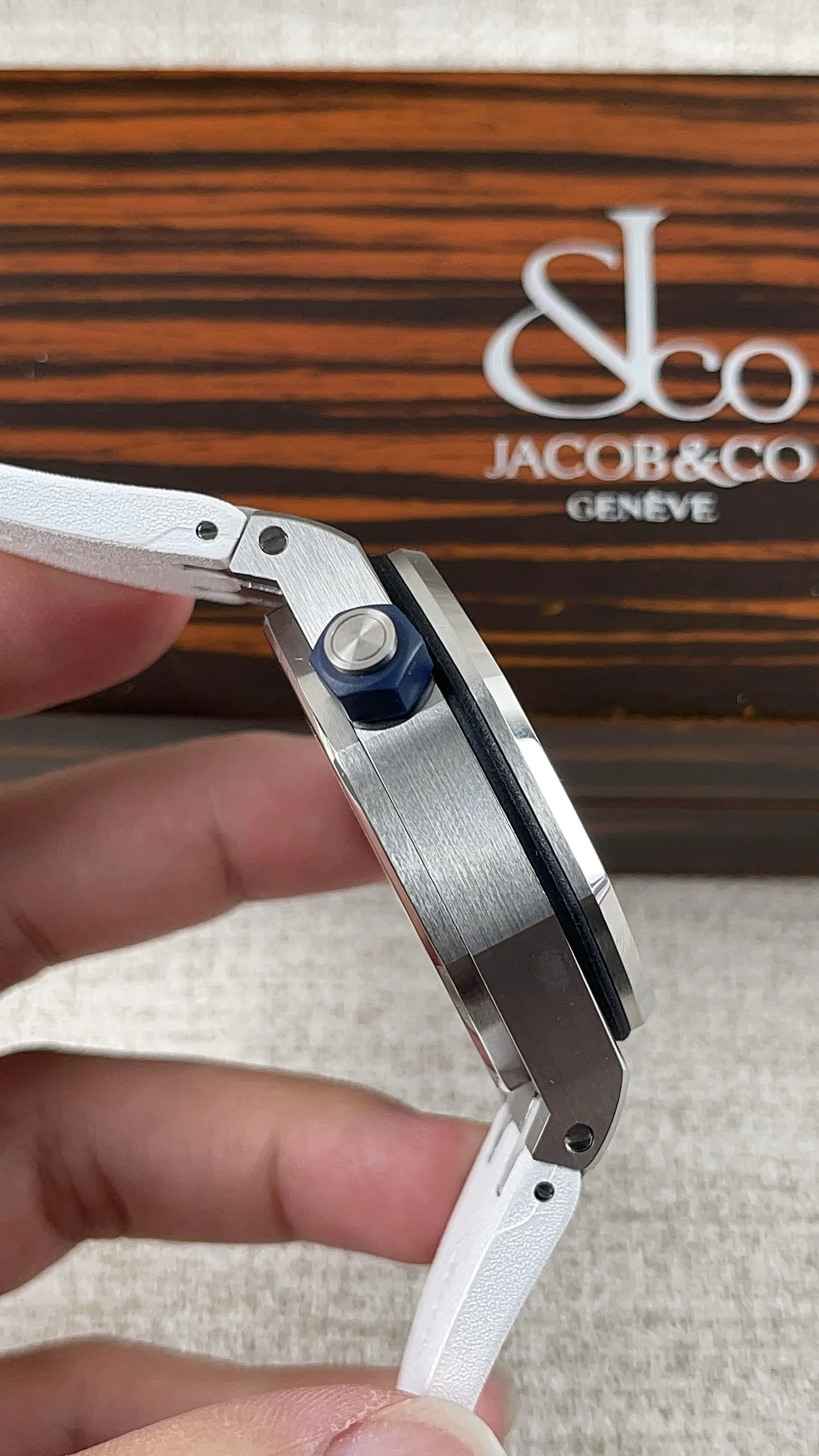 Audemars Piguet 15710 — photographed off the sweep