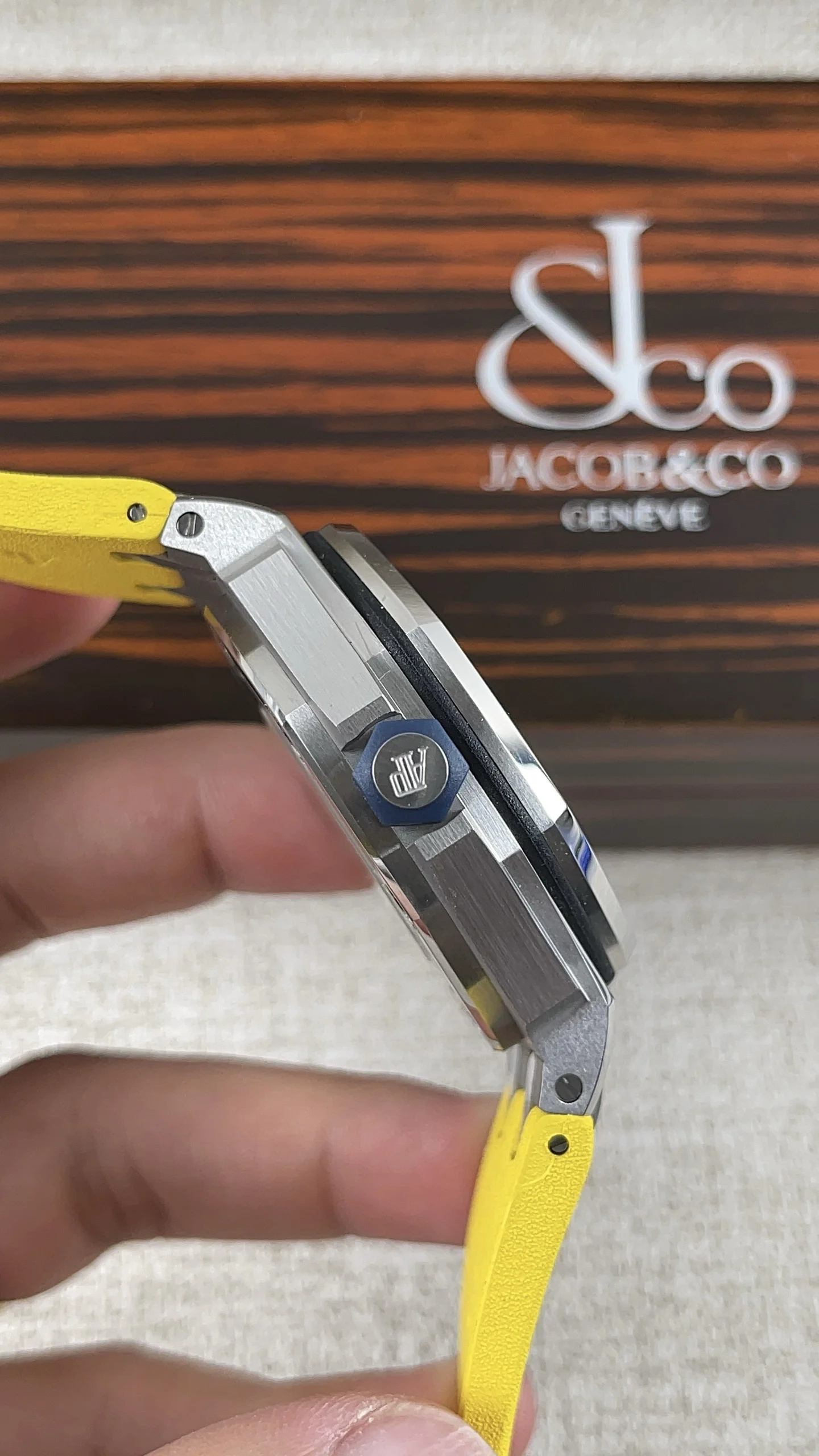 Audemars Piguet 15710 — photographed off the sweep