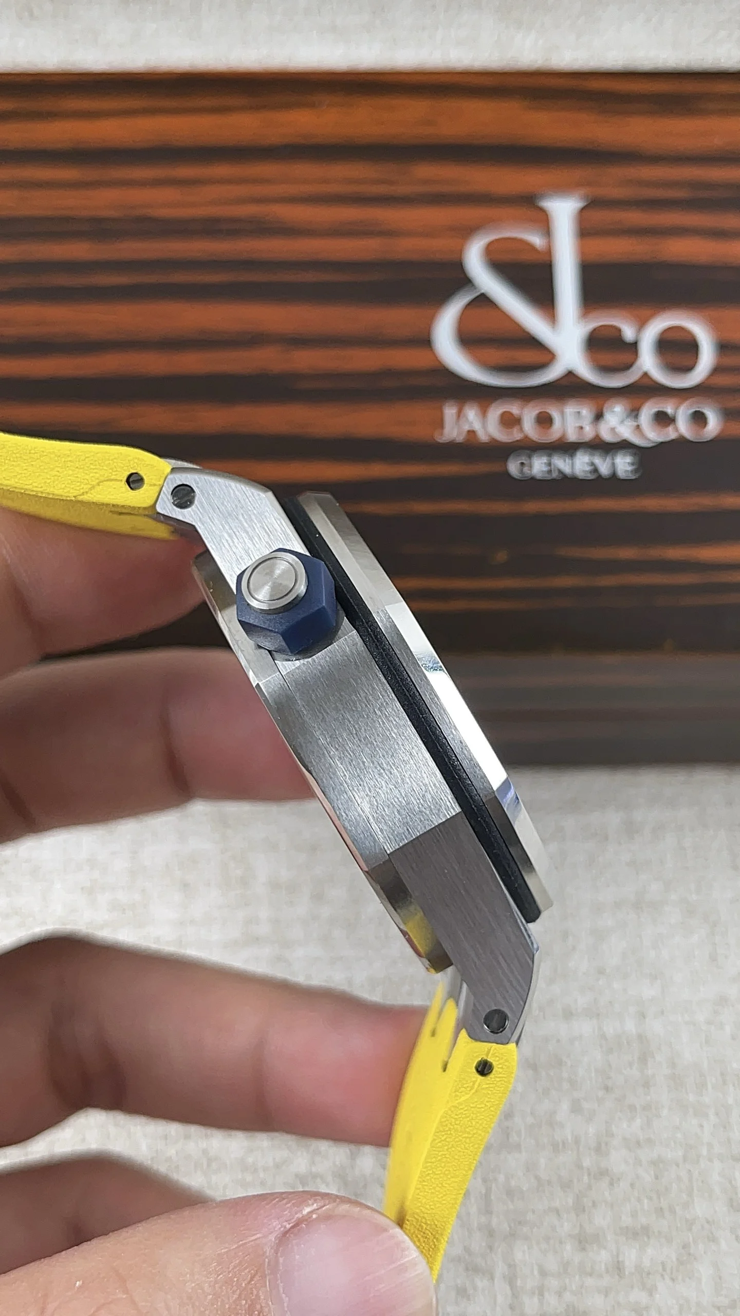 Audemars Piguet 15710 — photographed off the sweep