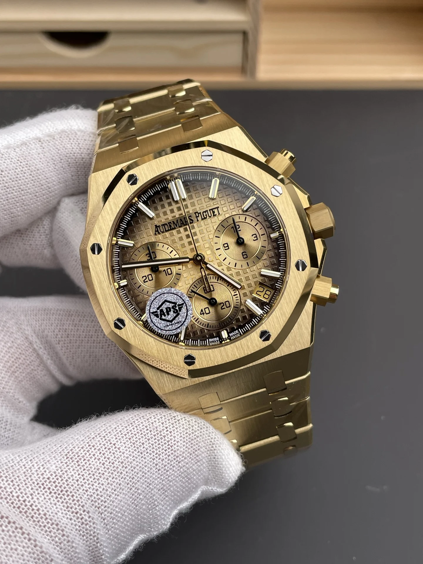 Audemars Piguet 26240 41mm — photographed off the sweep