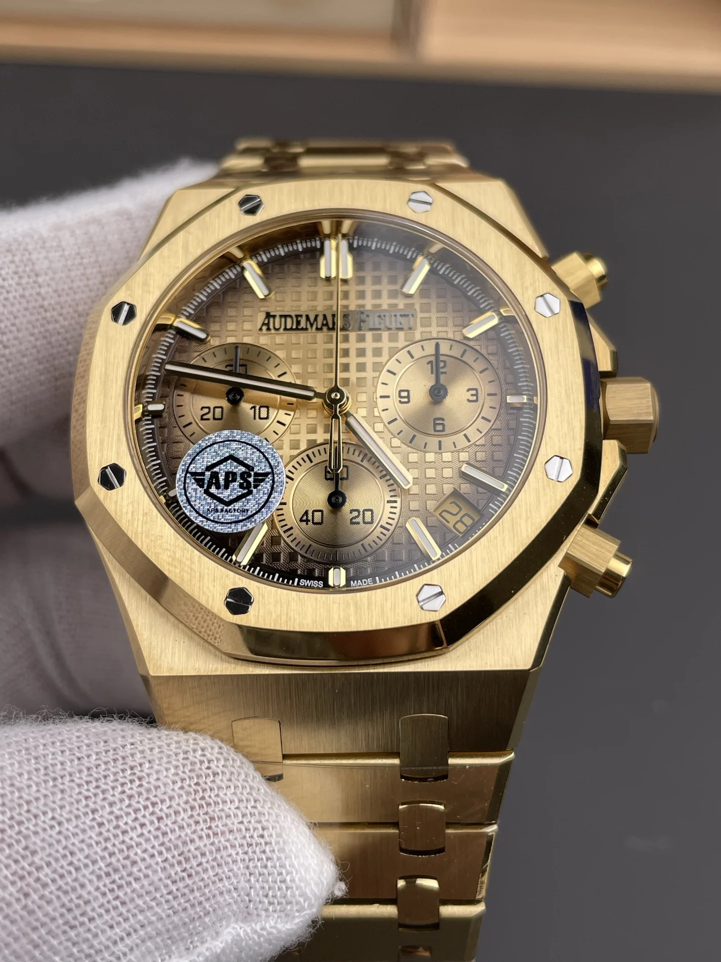 Audemars Piguet 26240 41mm — photographed off the sweep