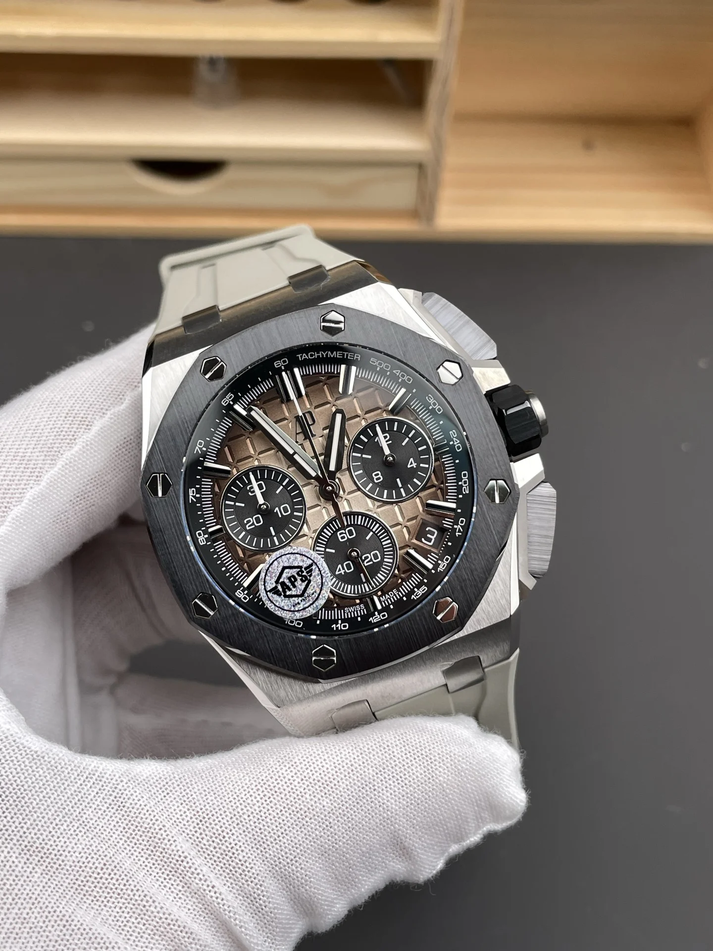Audemars Piguet 26420 — photographed off the sweep