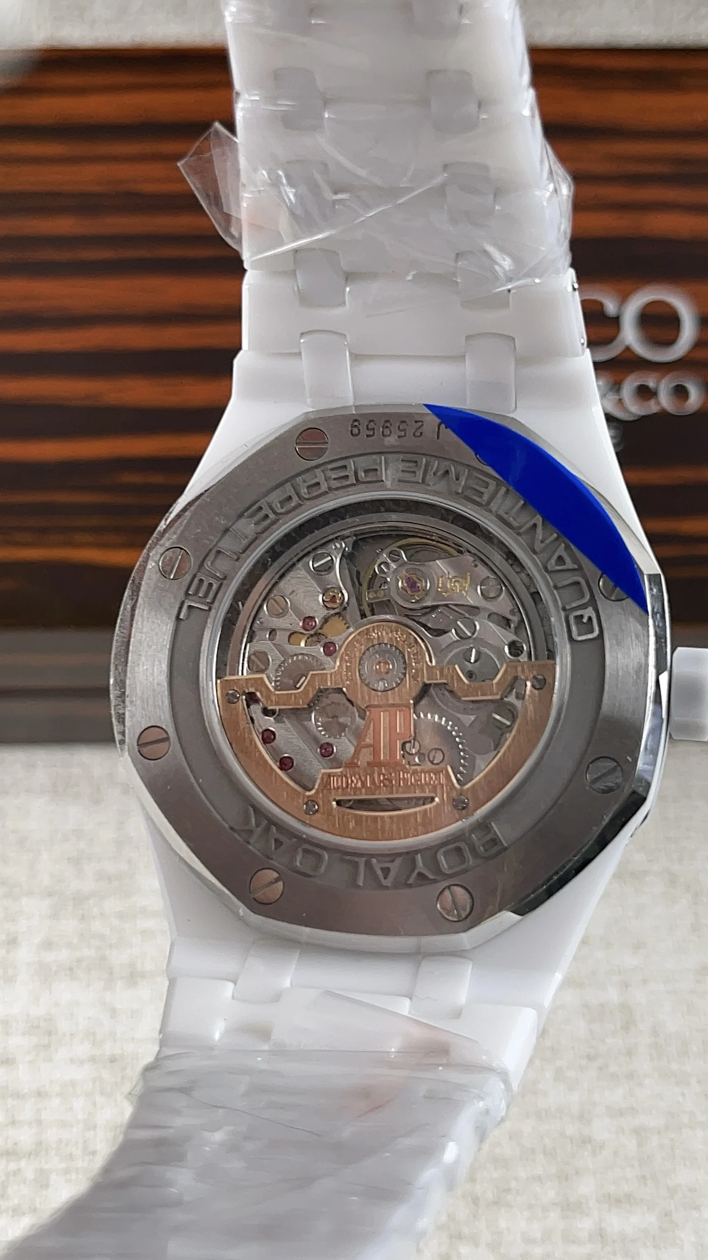 Audemars Piguet 26579 — photographed off the sweep