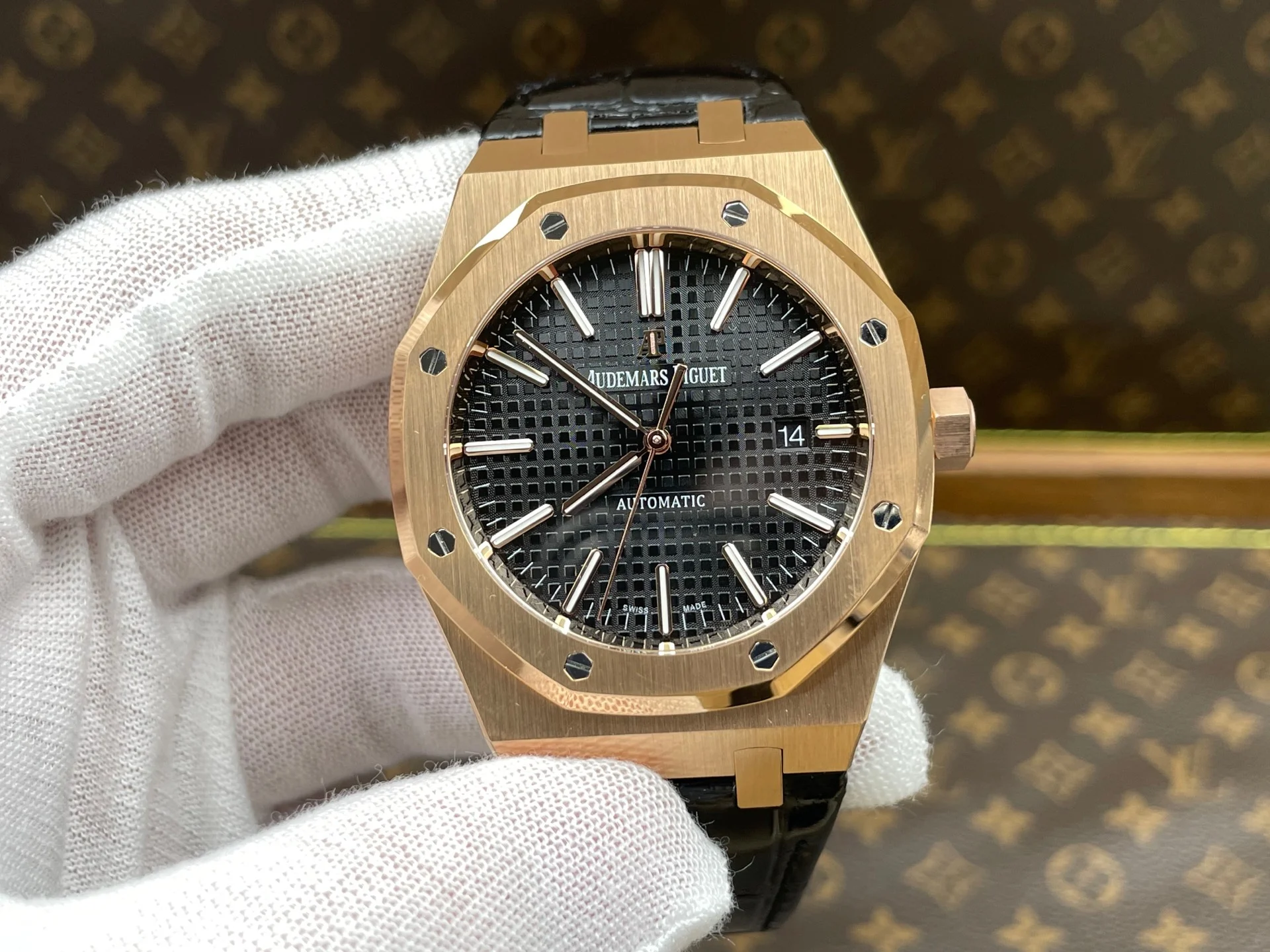 Audemars Piguet Black Dial 15400