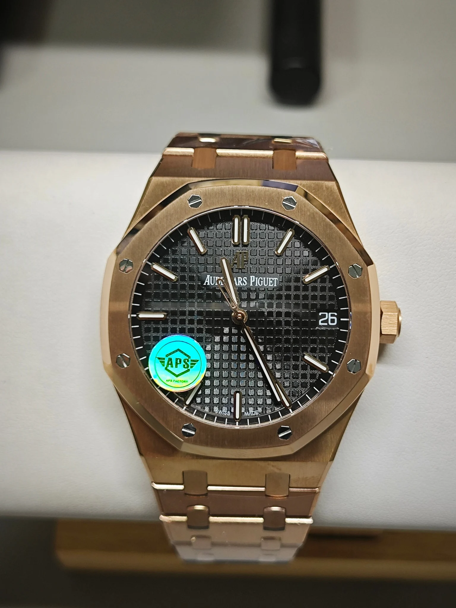 Audemars Piguet Black Dial 15500