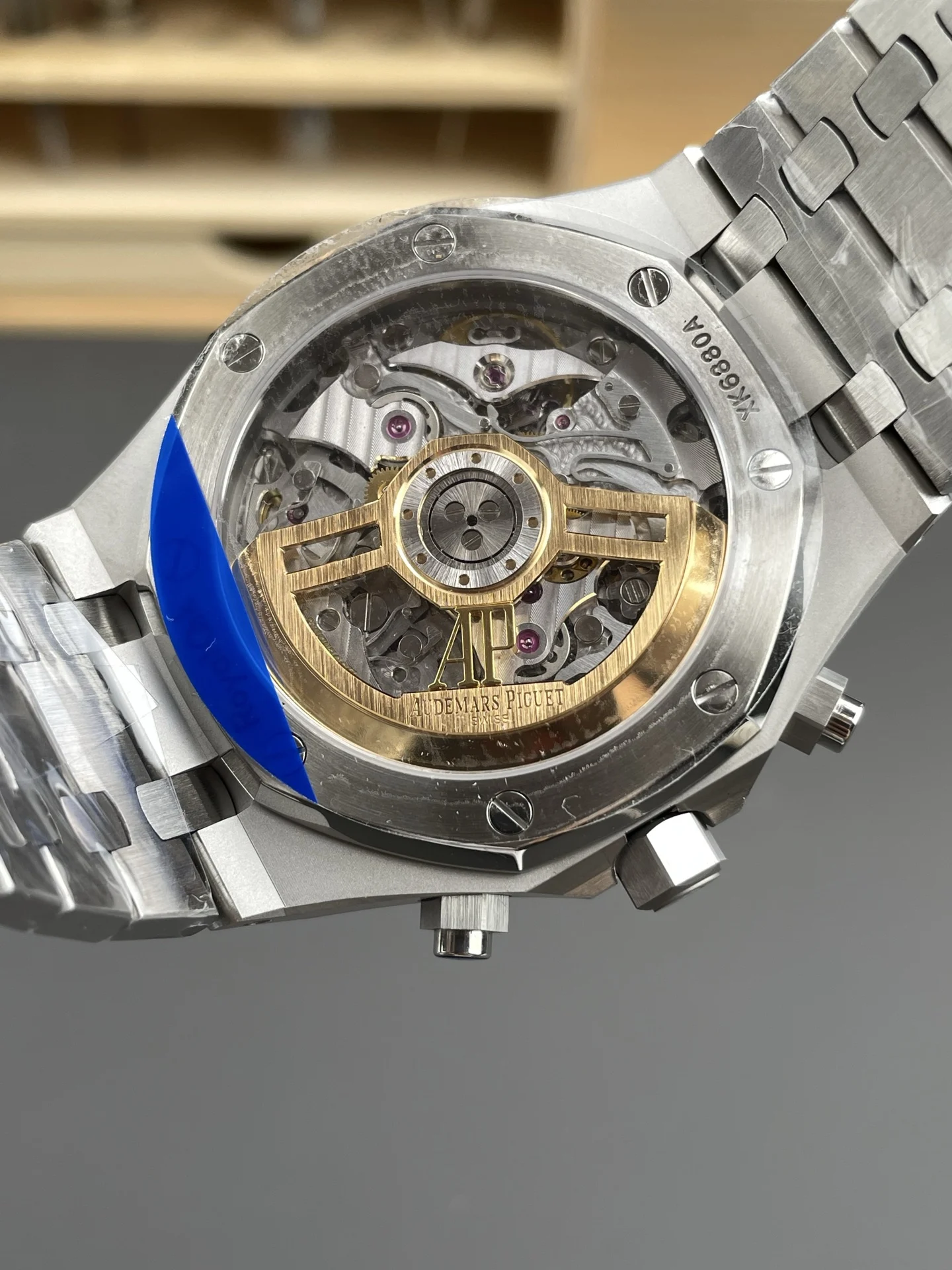 Audemars Piguet Black Dial 26240 41mm — photographed off the sweep