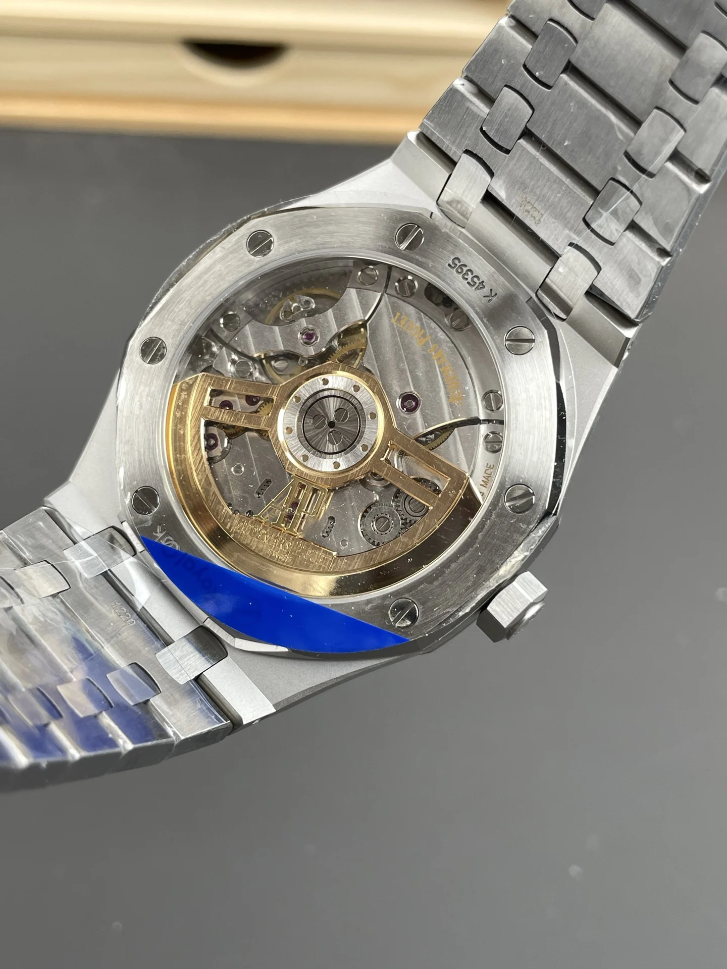 Audemars Piguet Black Dial 41mm — photographed off the sweep