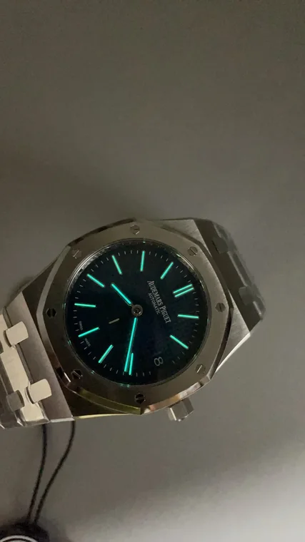 Audemars Piguet Blue Dial 15202 39mm
