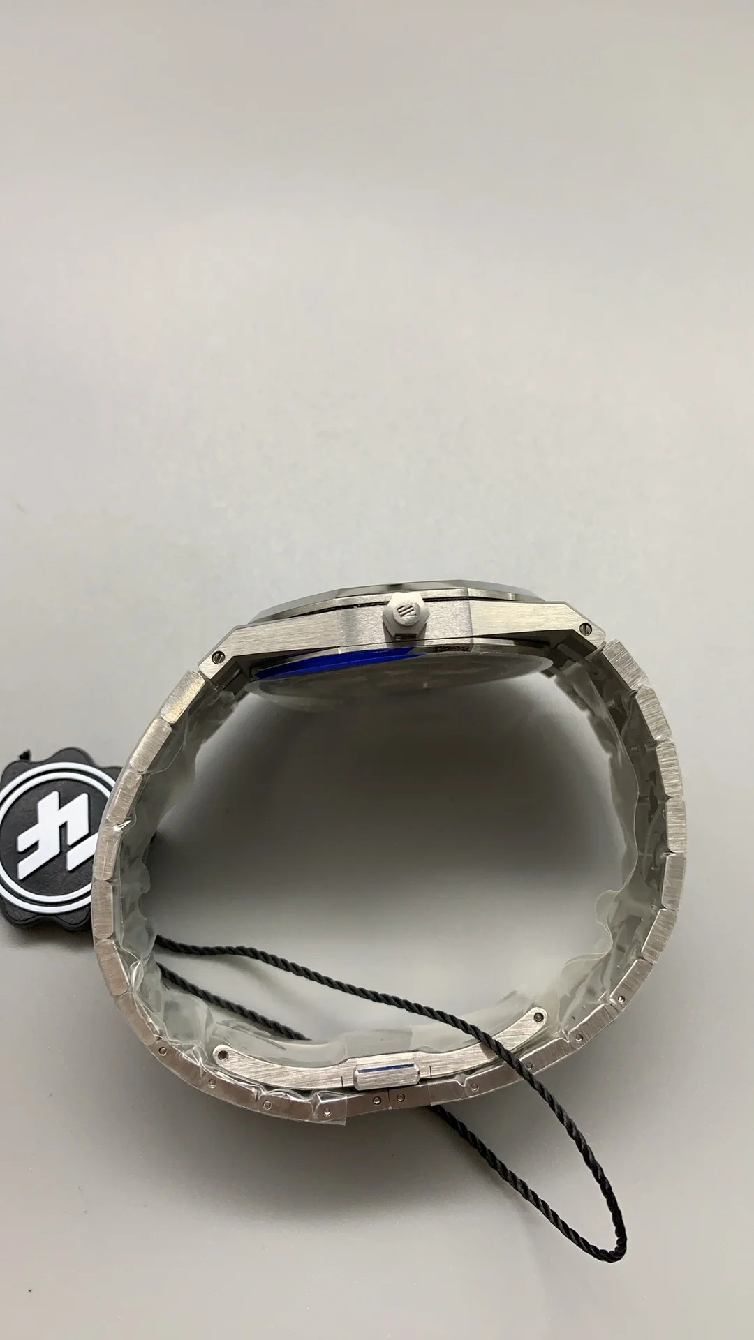 Audemars Piguet Blue Dial 15202 — photographed off the sweep