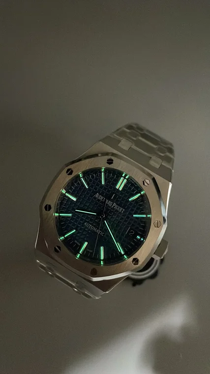 Audemars Piguet Blue Dial 15450 37mm
