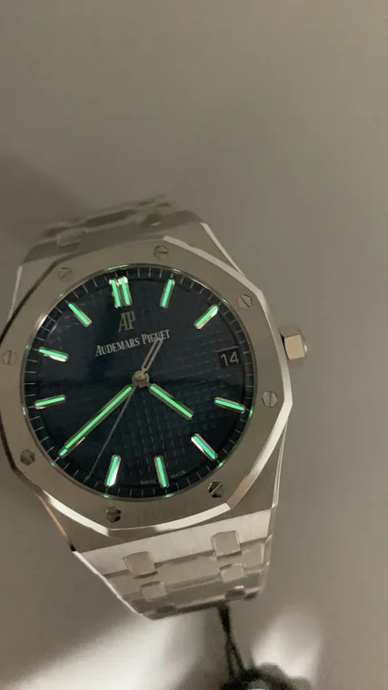 Audemars Piguet Blue Dial 15500