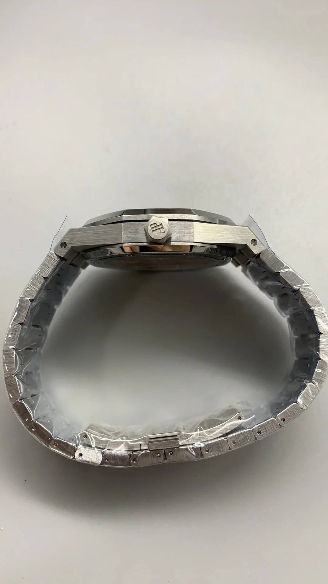 Audemars Piguet Blue Dial 15510 — photographed off the sweep