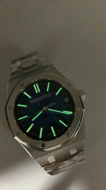 Audemars Piguet Blue Dial 15510