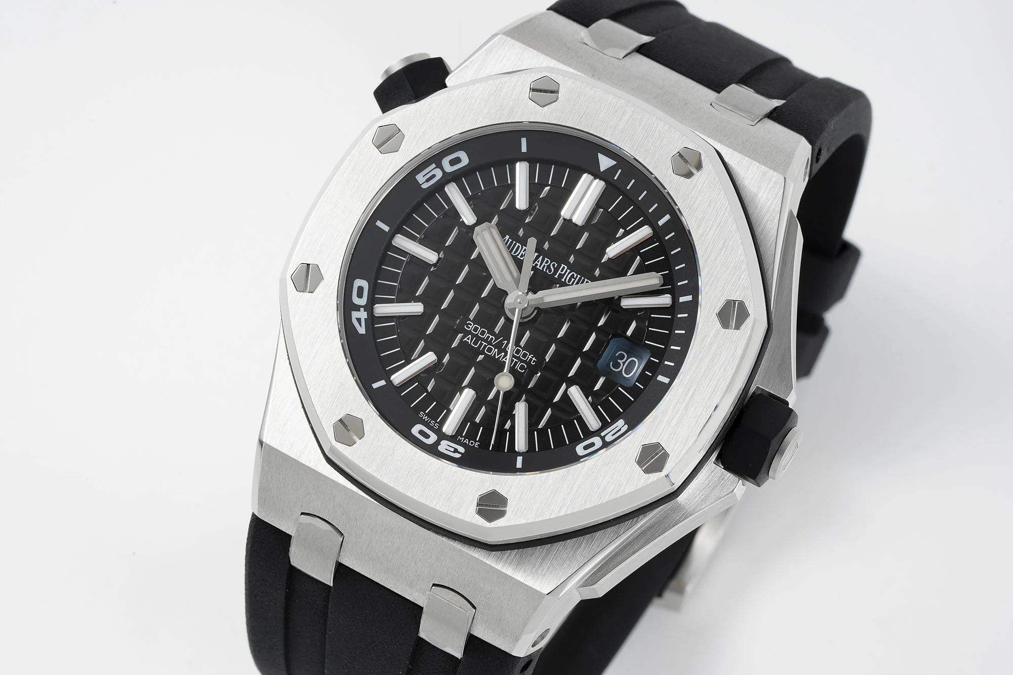 Audemars Piguet Blue Dial 42mm — photographed off the sweep