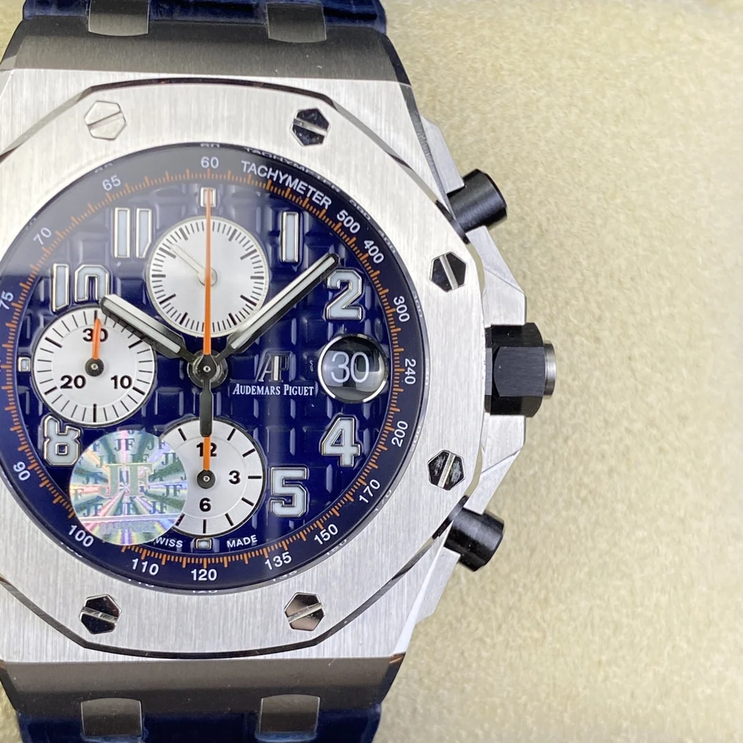 Audemars Piguet Blue Dial 42mm — photographed off the sweep