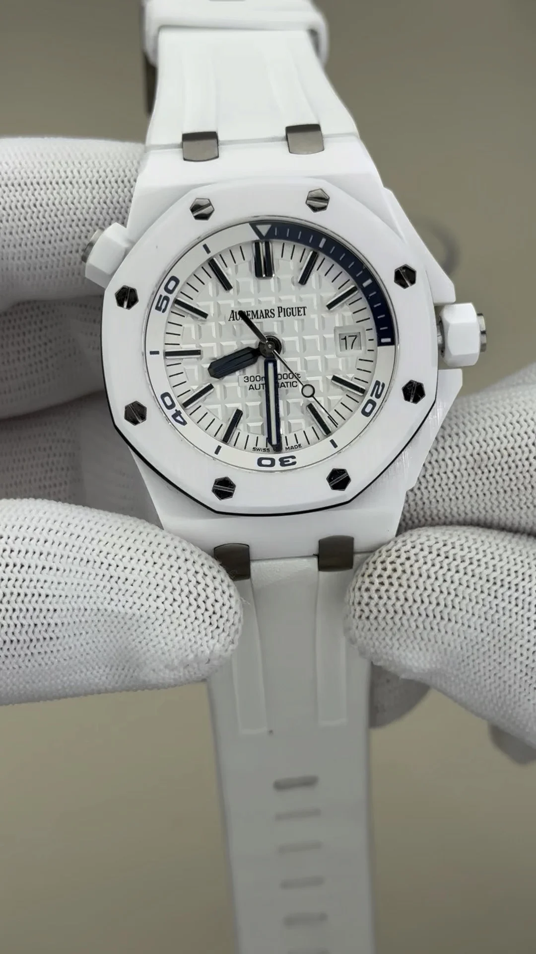 Audemars Piguet Ceramic White Dial