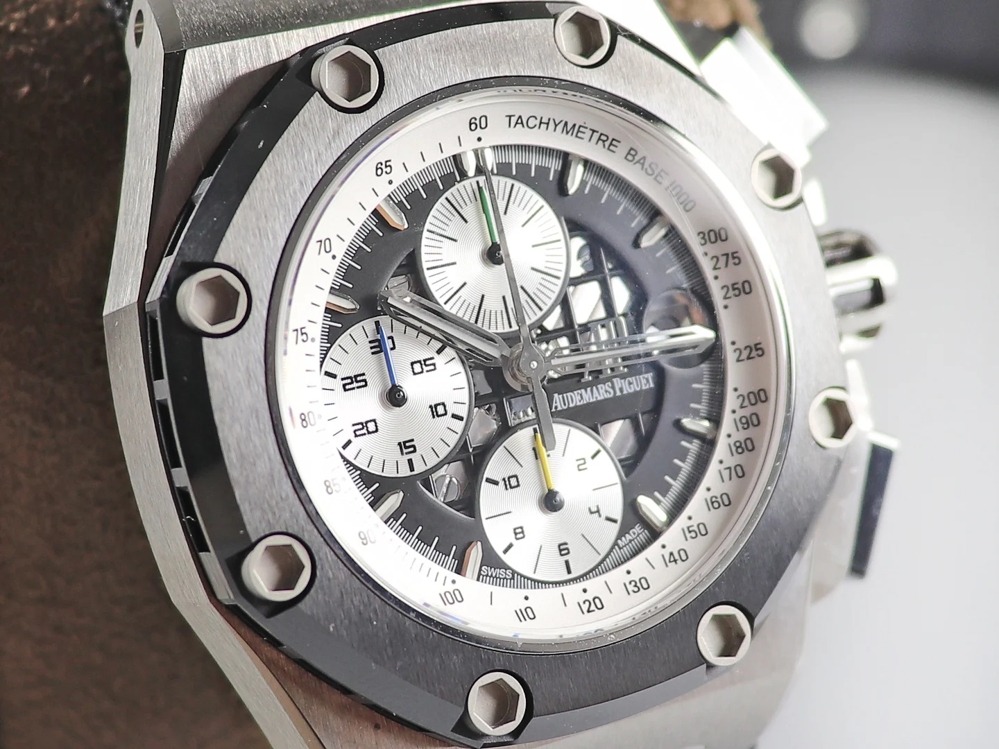 Audemars Piguet Ceramic — photographed off the sweep
