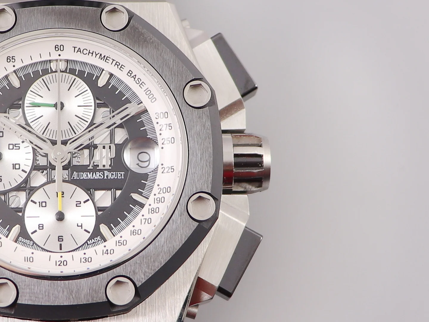 Audemars Piguet Ceramic — photographed off the sweep