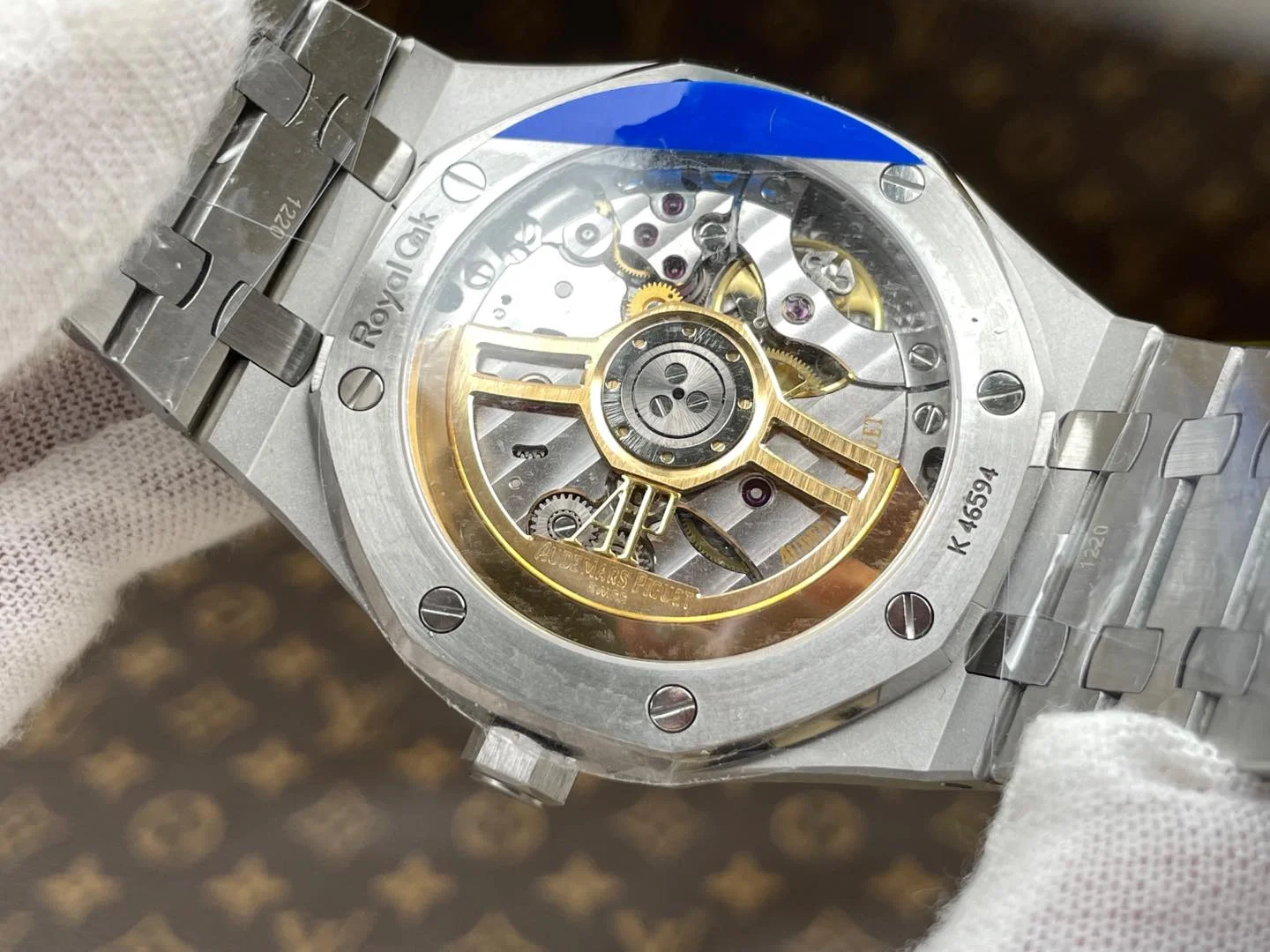 Audemars Piguet Grey Dial 41mm — photographed off the sweep