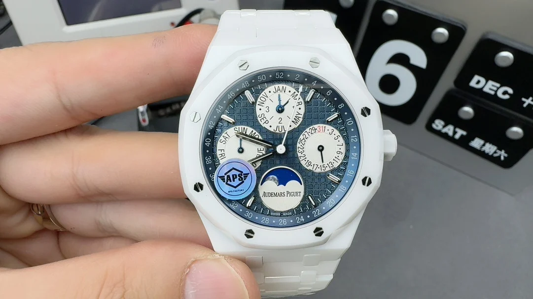 Audemars Piguet Perpetual Calendar — photographed off the sweep