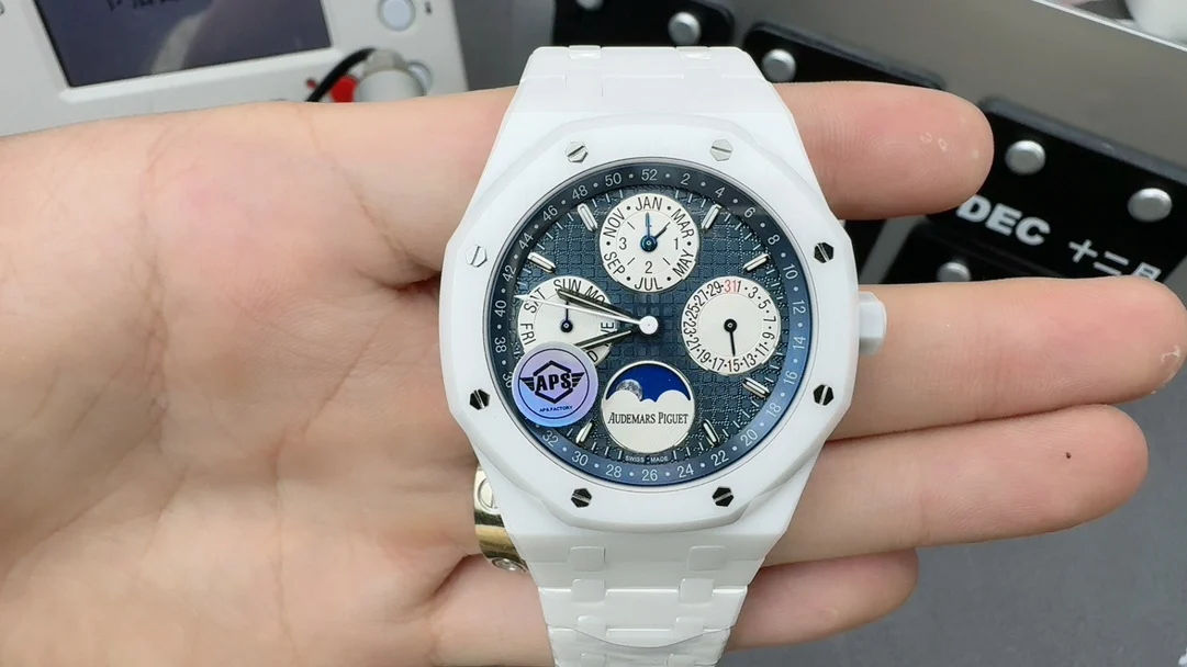 Audemars Piguet Perpetual Calendar — photographed off the sweep