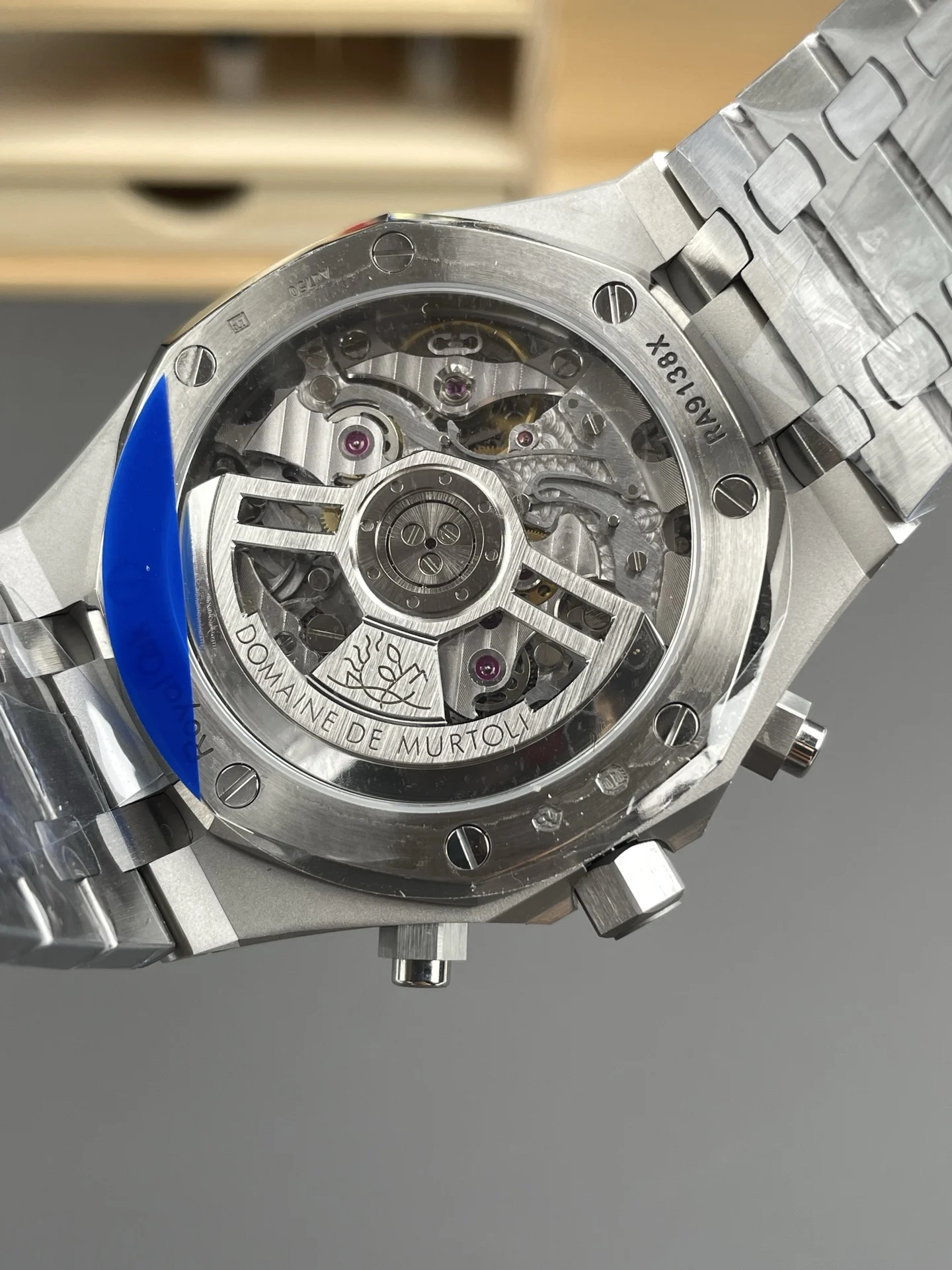 Audemars Piguet Purple Dial 26240 41mm — photographed off the sweep
