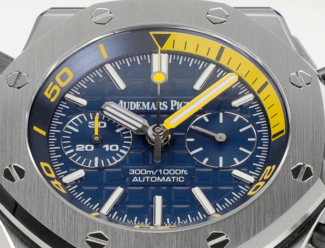 Audemars Piguet Rainbow — photographed off the sweep