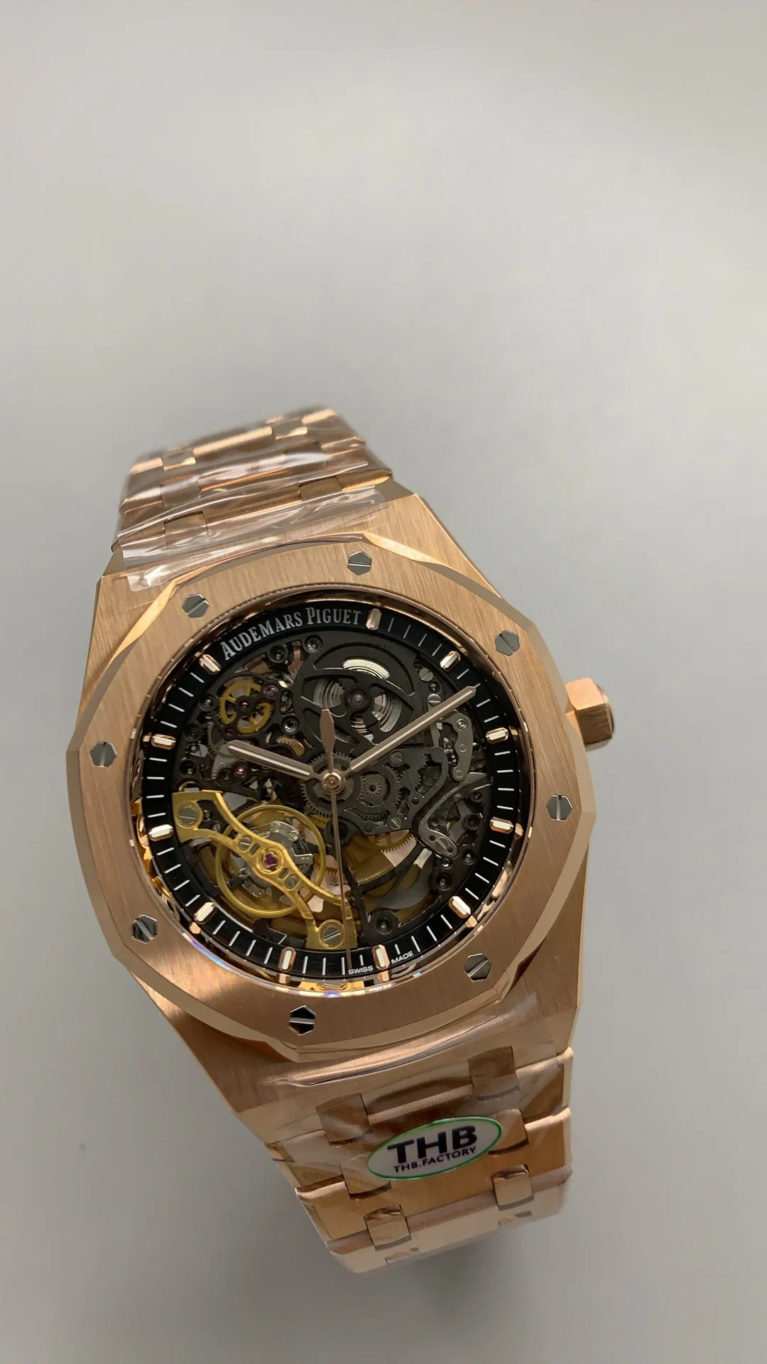 Audemars Piguet Rose Gold 15407 — photographed off the sweep