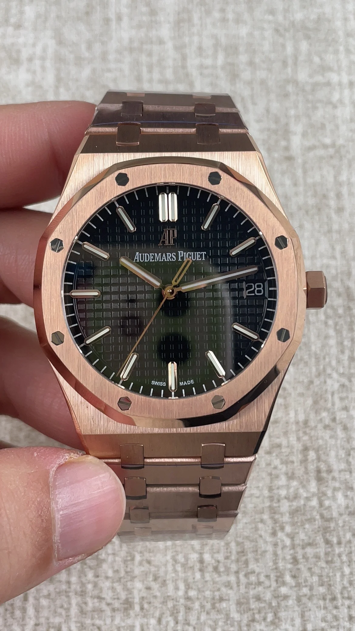 Audemars Piguet Rose Gold 15500