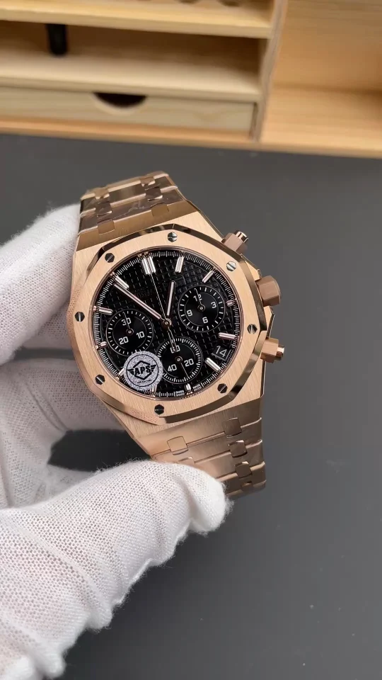 Audemars Piguet Rose Gold Black Dial 26240 41mm